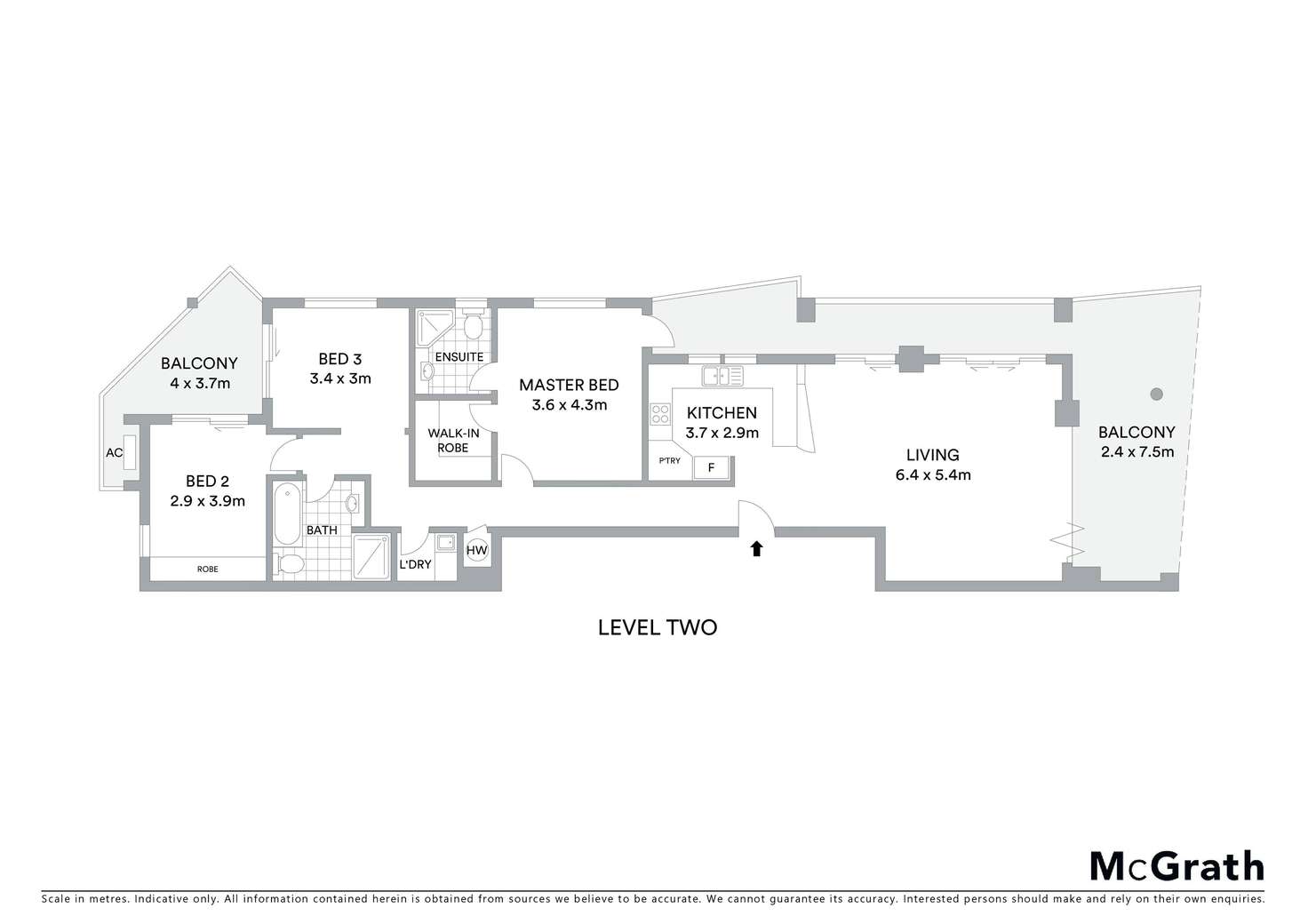 Floorplan of Homely apartment listing, 3/120 The Strand, North Ward QLD 4810