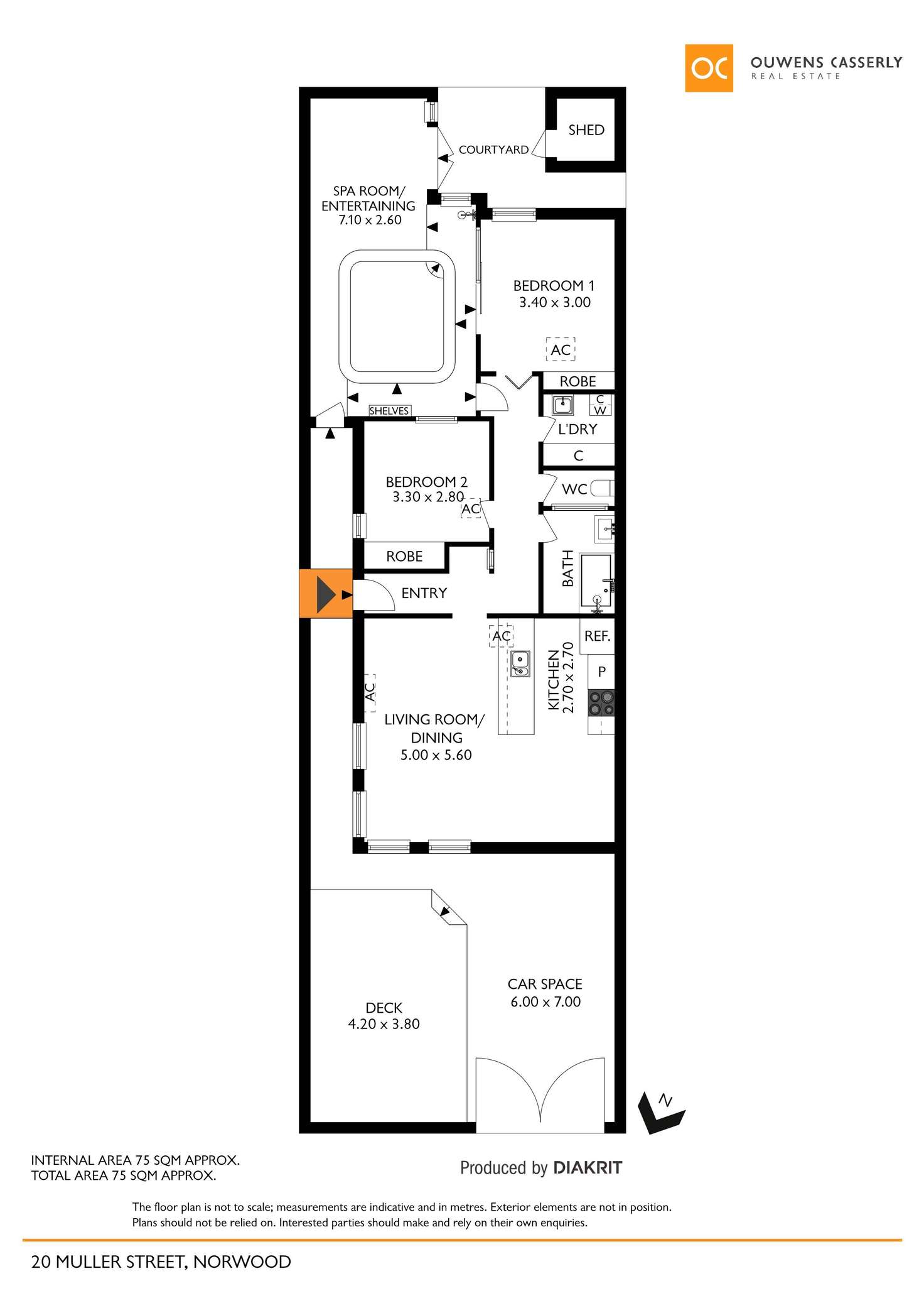 Floorplan of Homely house listing, 20 Muller Street, Norwood SA 5067