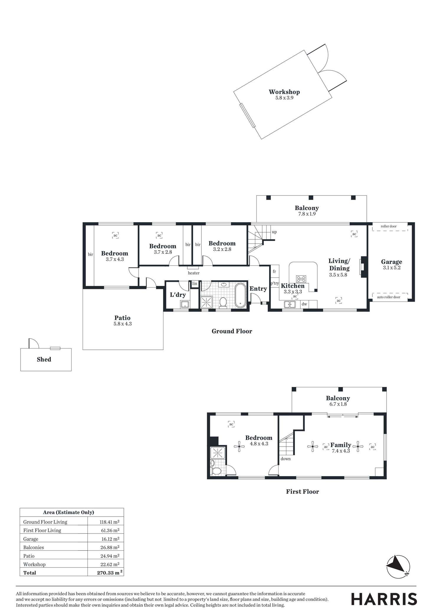 Floorplan of Homely house listing, 1 Caroline Avenue, Belair SA 5052