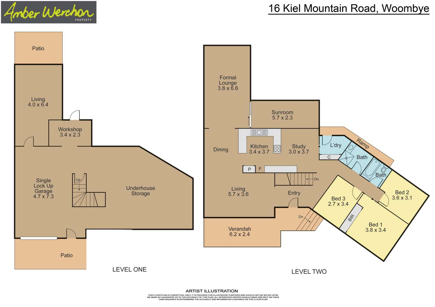 Floorplan of Homely house listing, 16 Kiel Mountain Road, Woombye QLD 4559