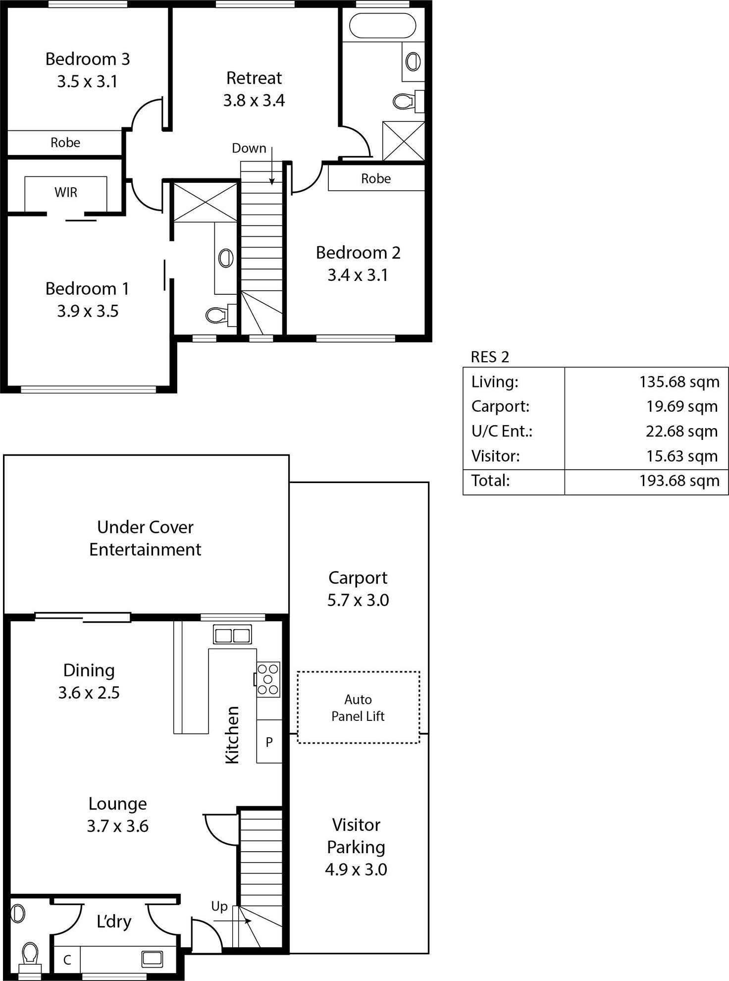 Floorplan of Homely house listing, 9 Dunkley Avenue, Firle SA 5070