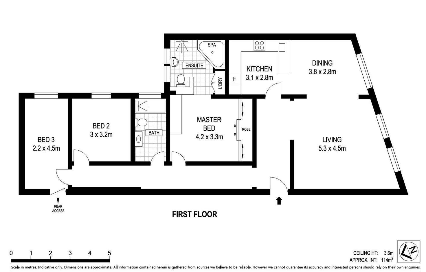 Floorplan of Homely apartment listing, 1/53 East Esplanade, Manly NSW 2095