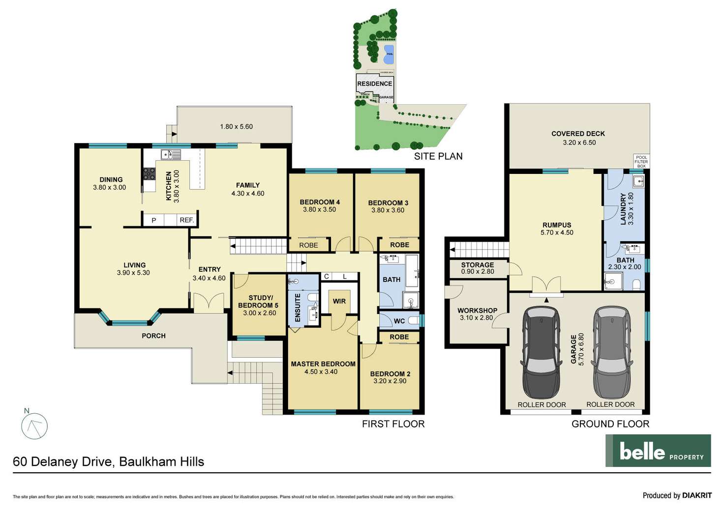Floorplan of Homely house listing, 60 Delaney Drive, Baulkham Hills NSW 2153