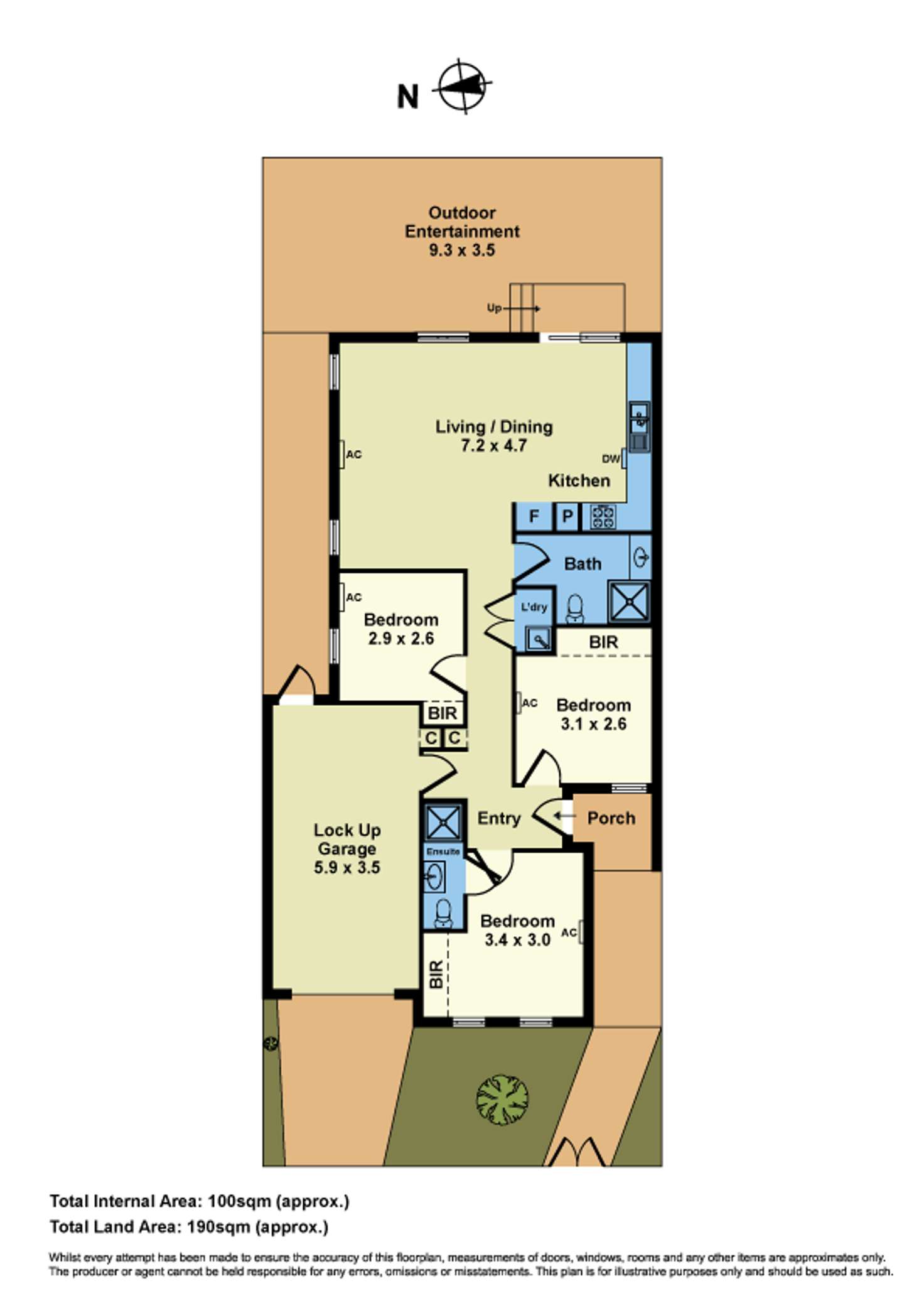 Floorplan of Homely house listing, 19 Liverpool Street, Footscray VIC 3011