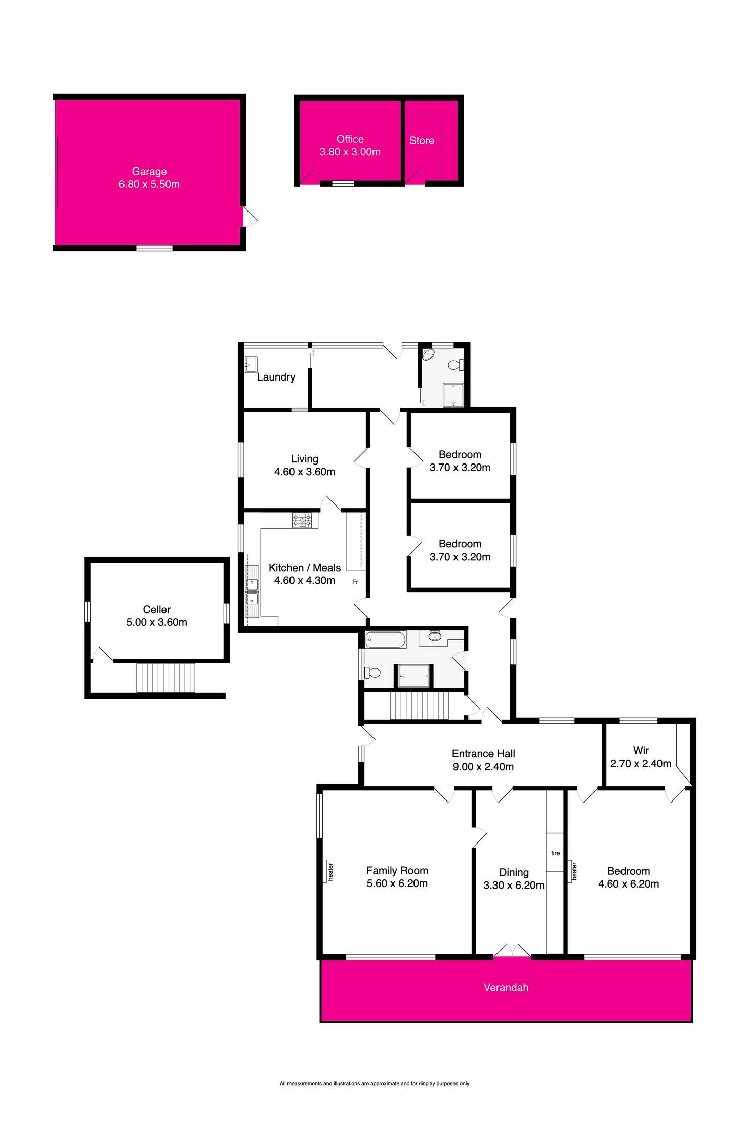 Floorplan of Homely house listing, 1/33 Esplanade, Victor Harbor SA 5211