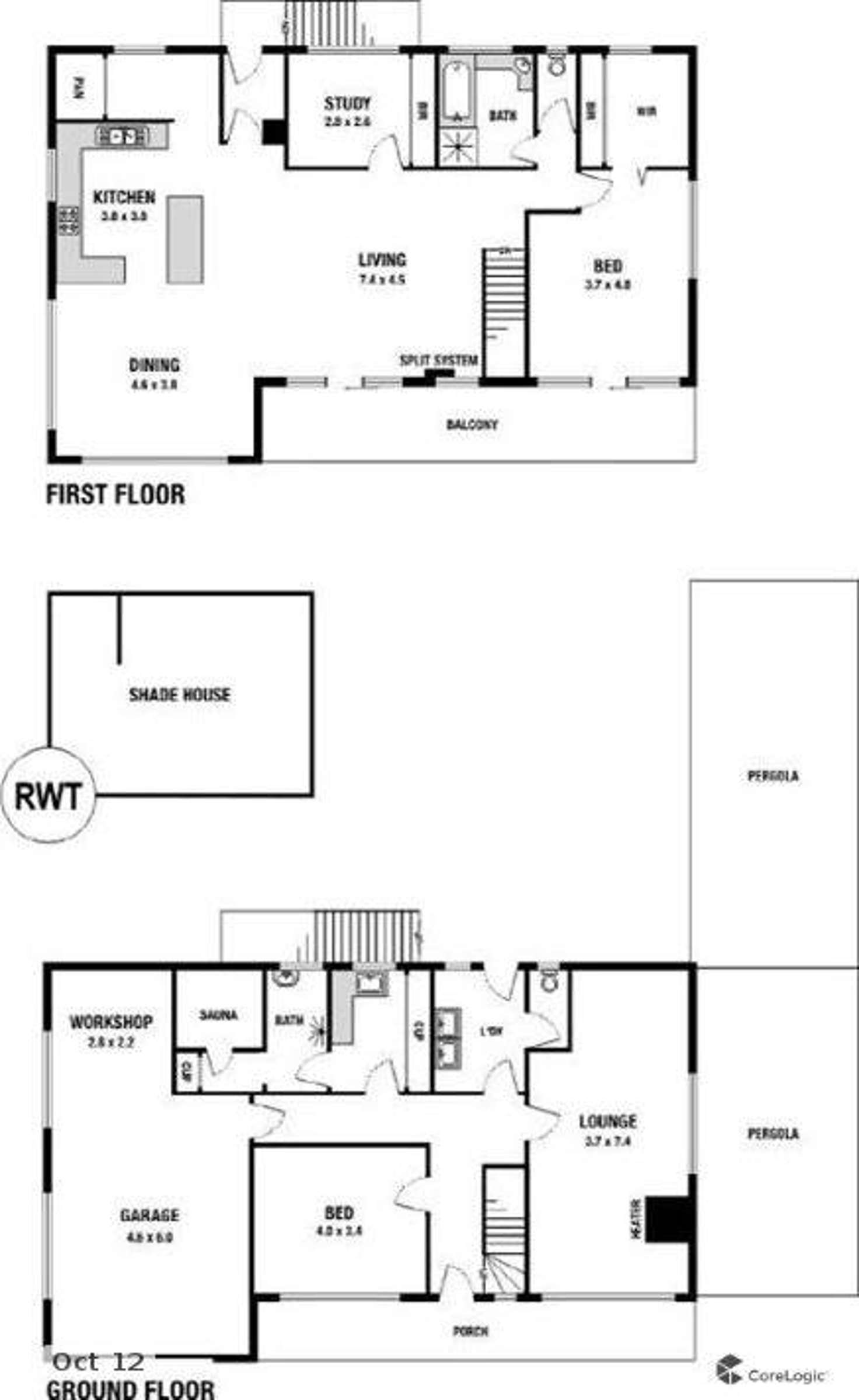 Floorplan of Homely house listing, 45 Old Road, Victor Harbor SA 5211