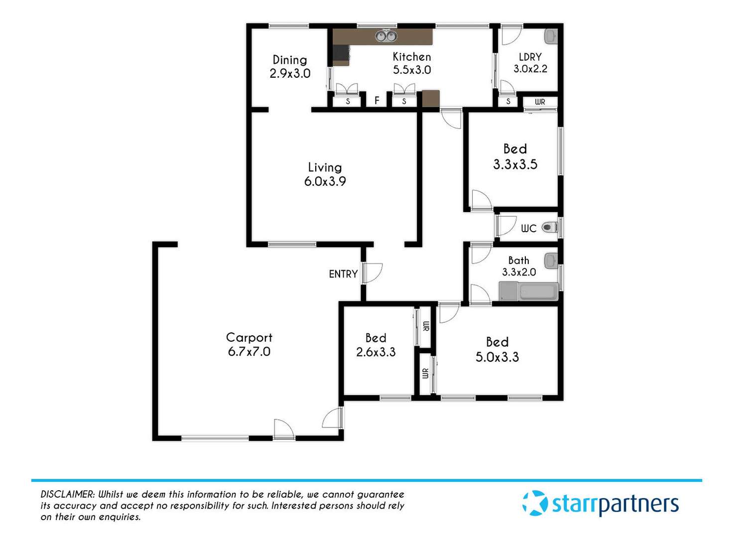 Floorplan of Homely house listing, 5 Drake Place, Shalvey NSW 2770