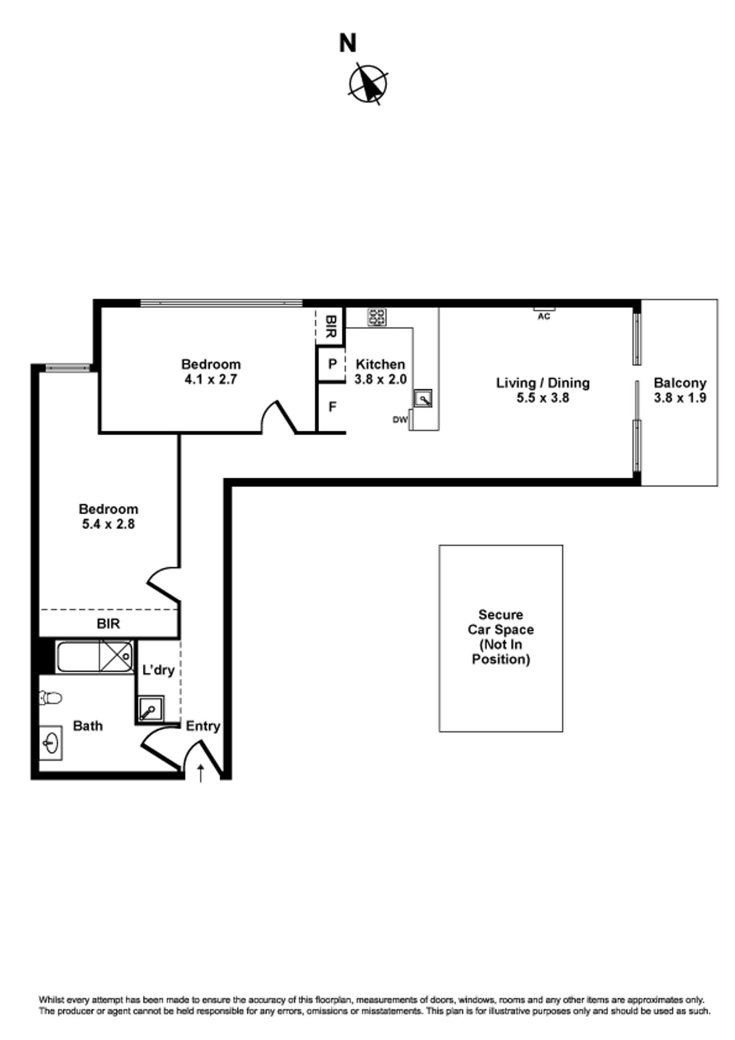Floorplan of Homely apartment listing, 313A/105 Pier Street, Altona VIC 3018