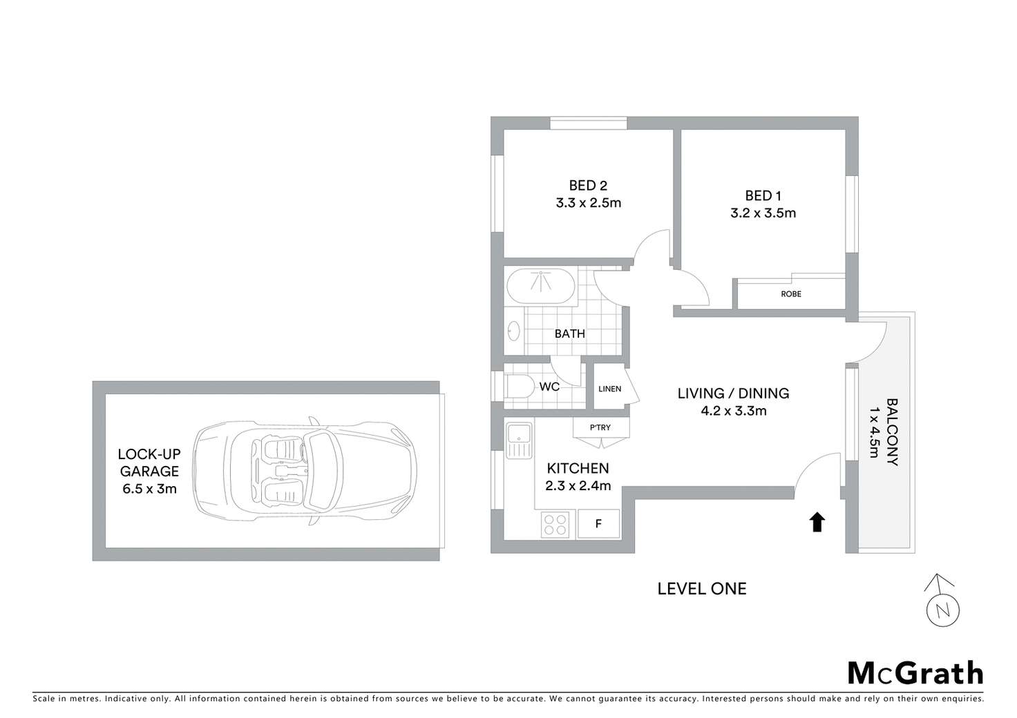 Floorplan of Homely apartment listing, 6/114 Maroubra Road, Maroubra NSW 2035