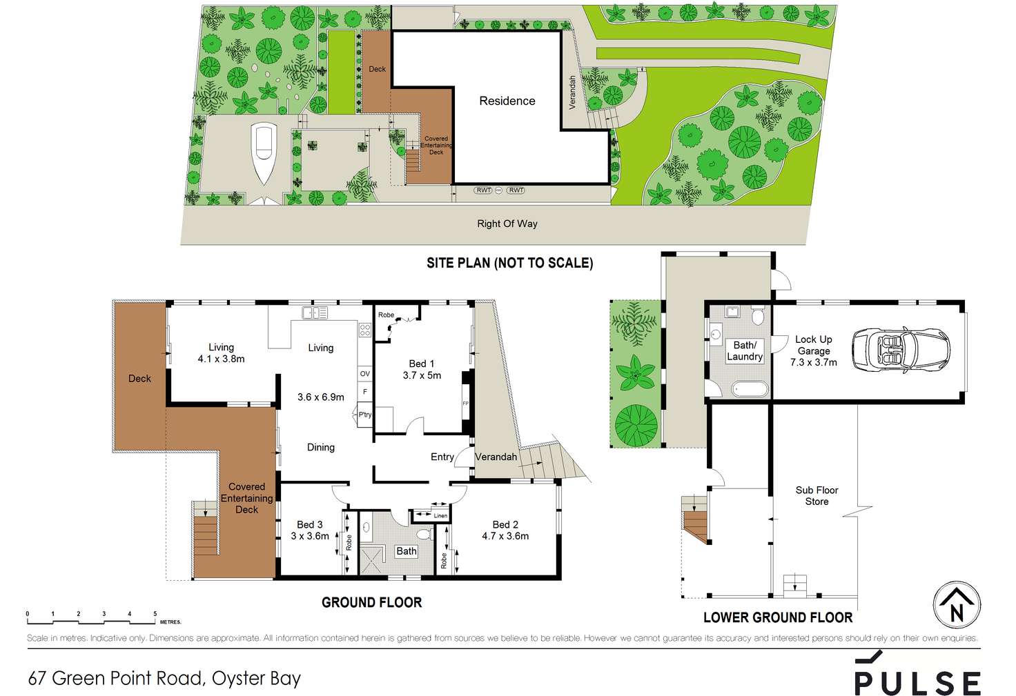 Floorplan of Homely house listing, 67 Green Point Road, Oyster Bay NSW 2225