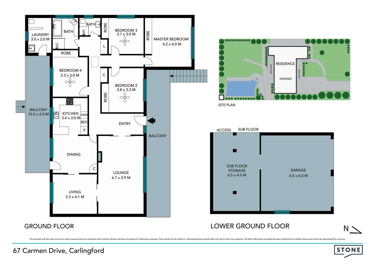 Floorplan of Homely house listing, 67 Carmen Drive, Carlingford NSW 2118