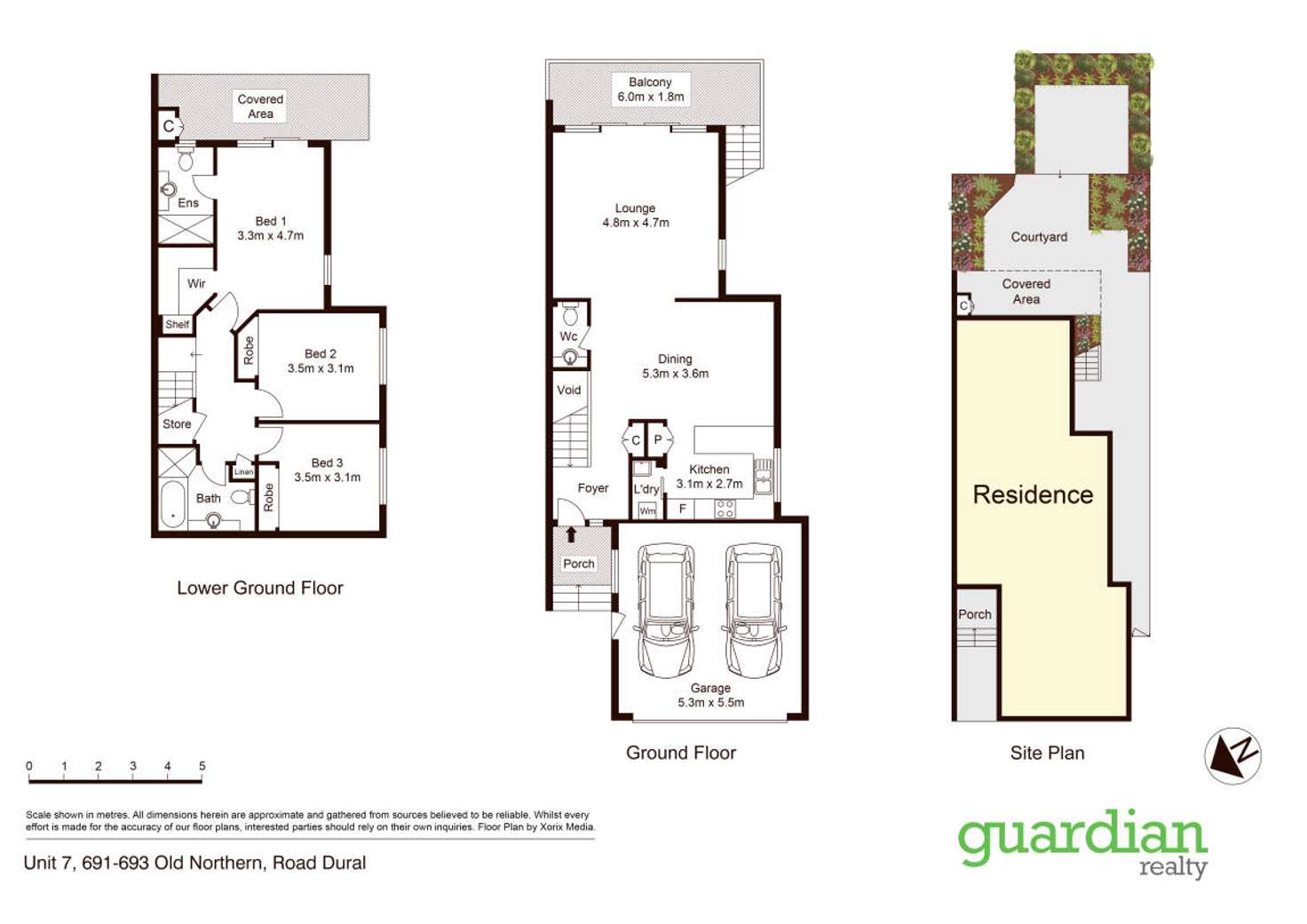 Floorplan of Homely townhouse listing, 7/691-693 Old Northern Road, Dural NSW 2158