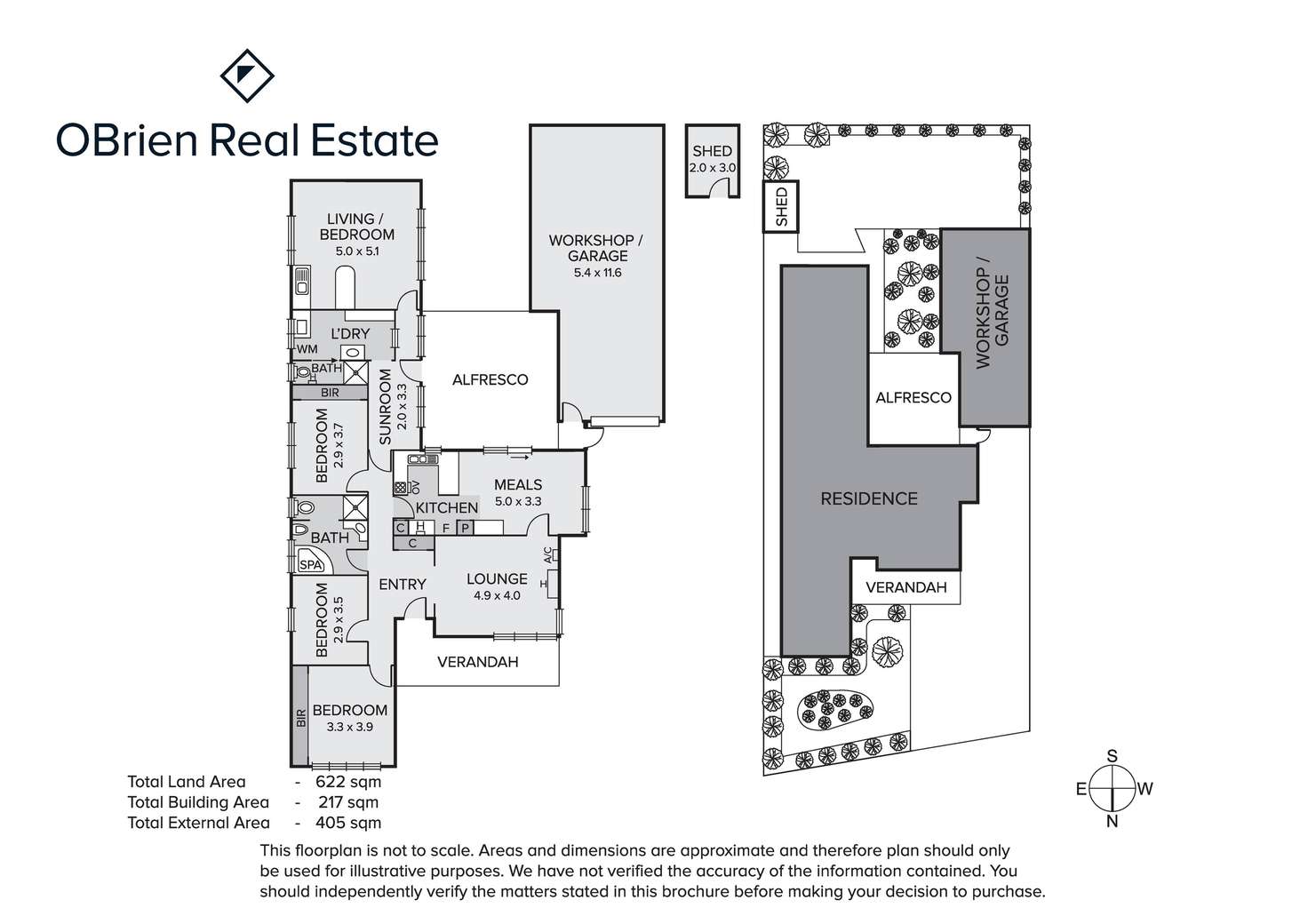 Floorplan of Homely house listing, 40 Evan Street, Parkdale VIC 3195