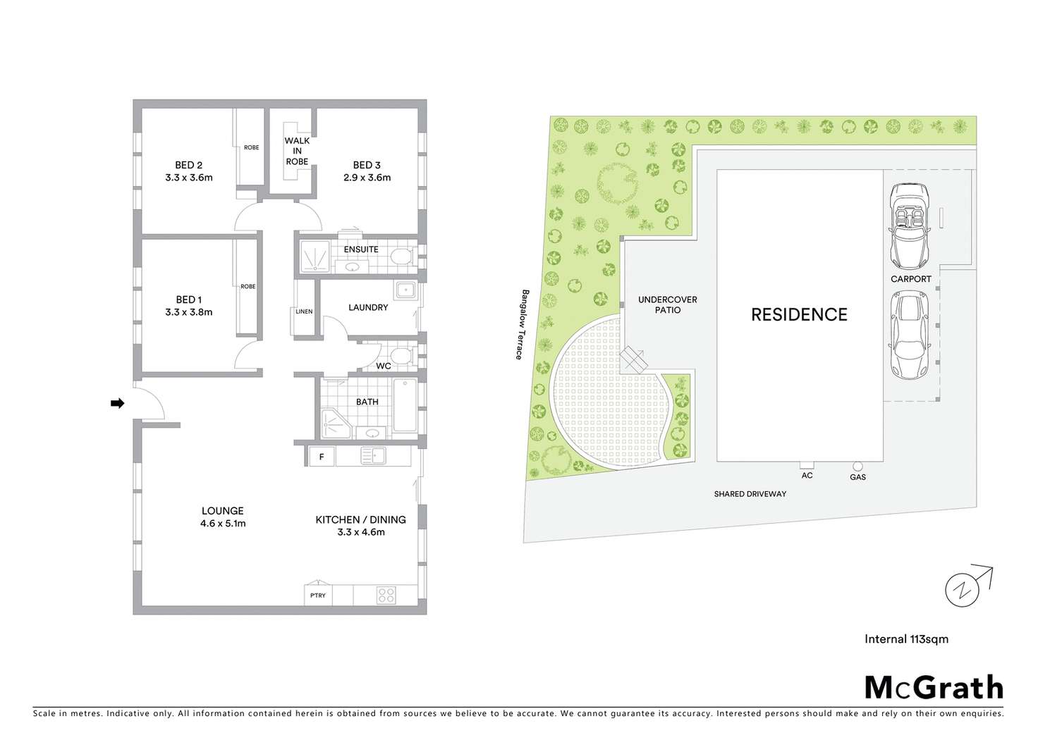 Floorplan of Homely villa listing, 1/5 Bangalow Terrace, Sawtell NSW 2452