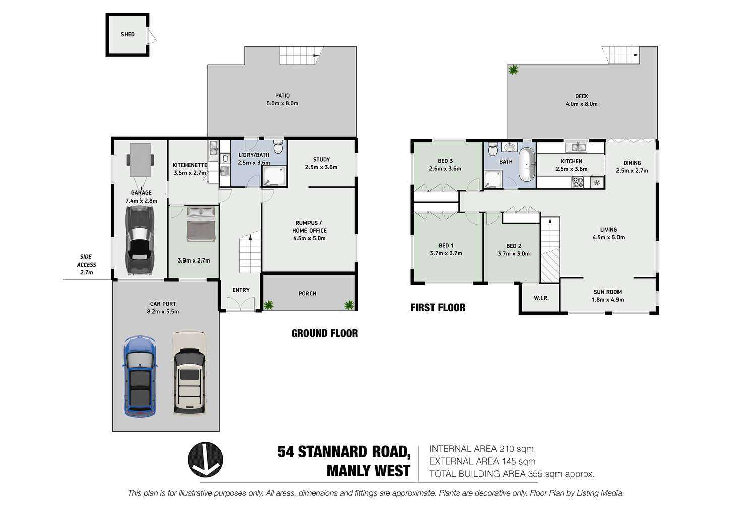 Floorplan of Homely house listing, 54 Stannard Road, Manly West QLD 4179