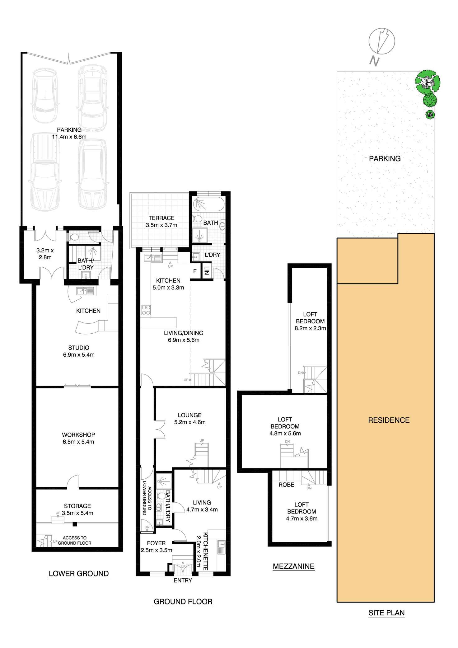 Floorplan of Homely house listing, 69 Wilson Street, Newtown NSW 2042