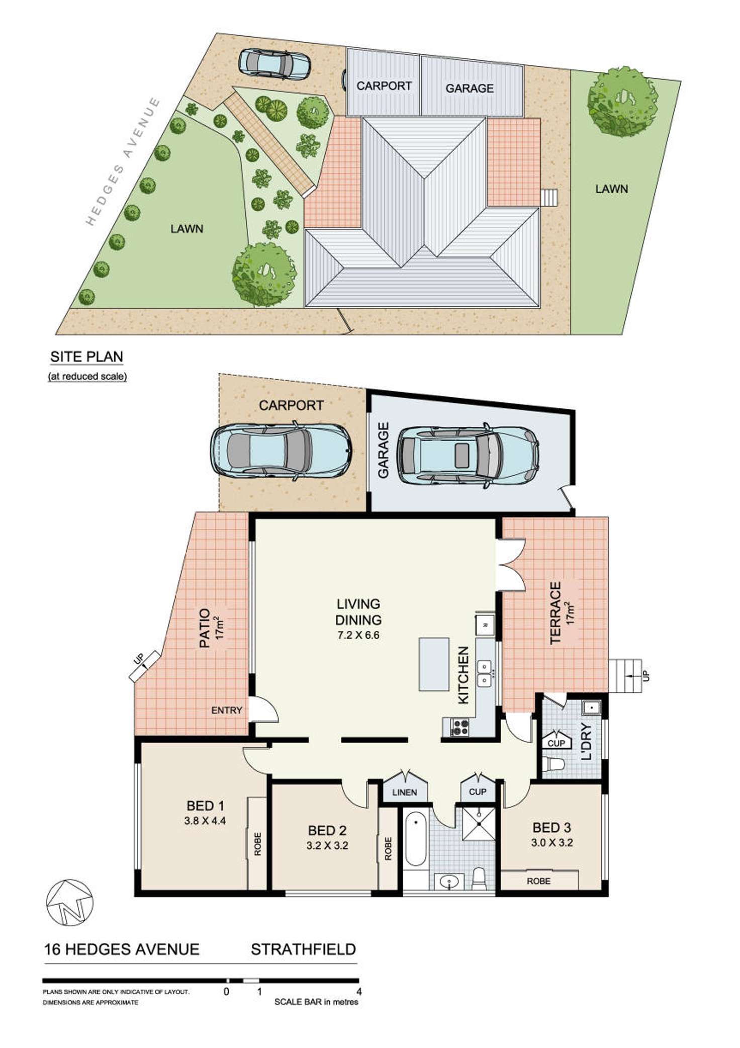 Floorplan of Homely house listing, 16 Hedges Avenue, Strathfield NSW 2135