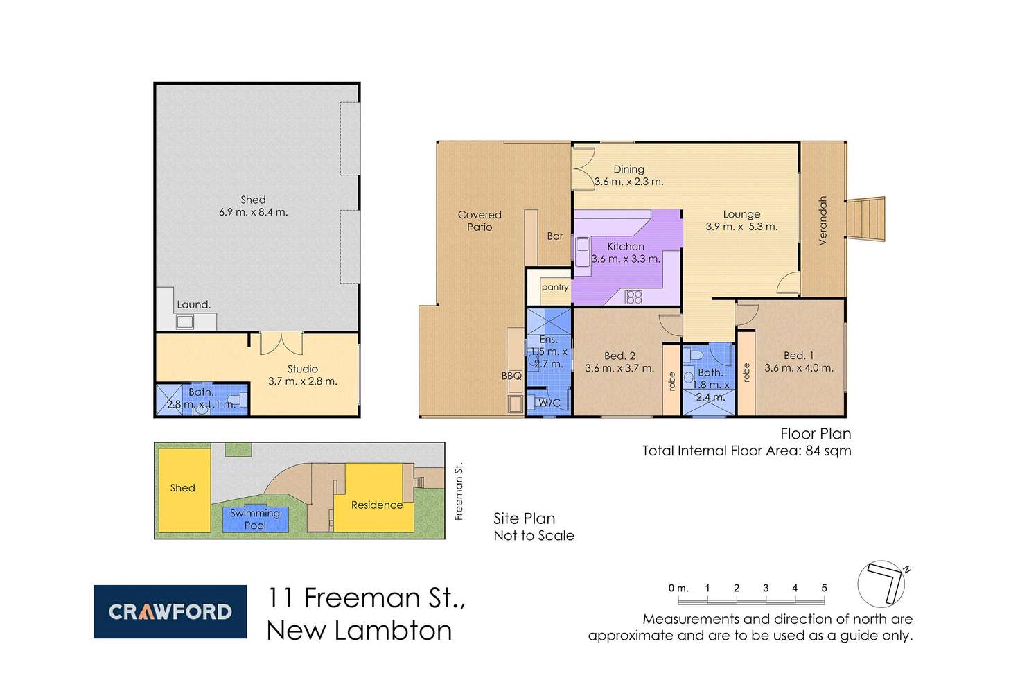 Floorplan of Homely house listing, 11 Freeman Street, New Lambton NSW 2305