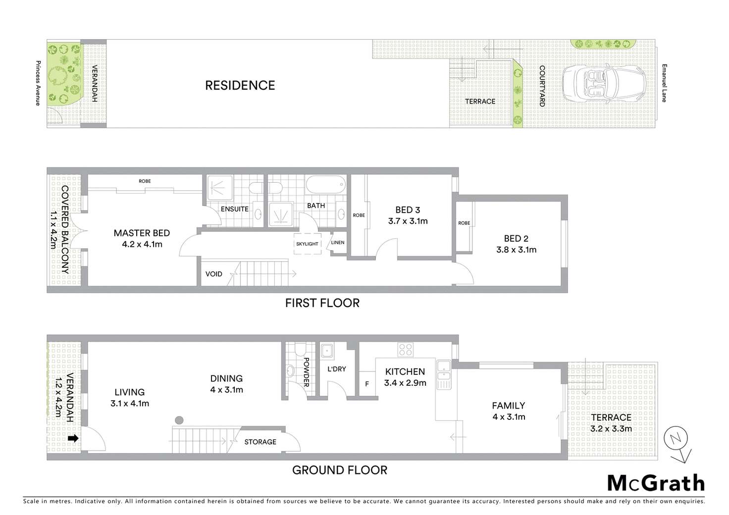 Floorplan of Homely house listing, 53 Princess Avenue, Rosebery NSW 2018