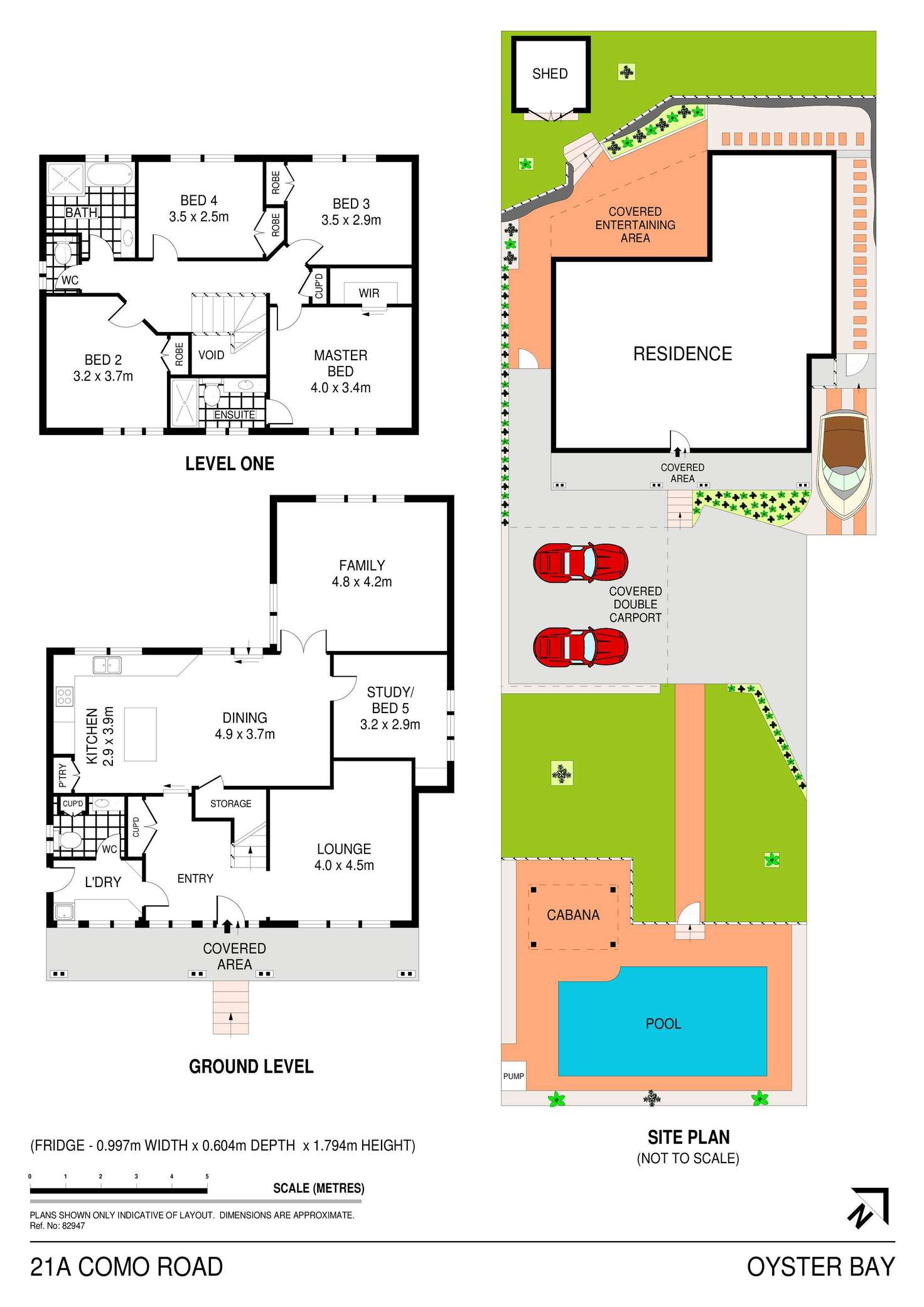 Floorplan of Homely house listing, 21A Como Road, Oyster Bay NSW 2225