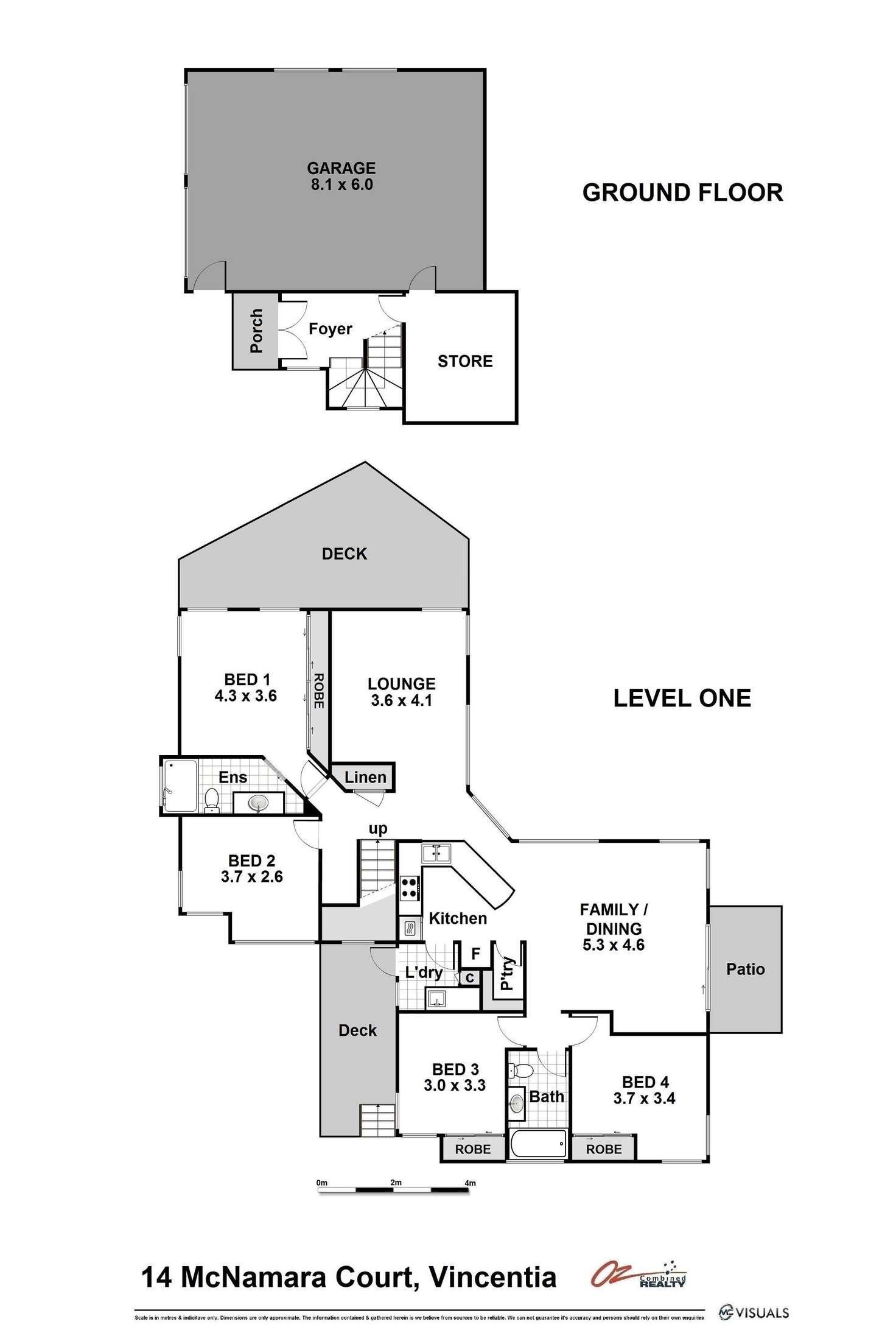 Floorplan of Homely house listing, 14 McNamara Court, Vincentia NSW 2540