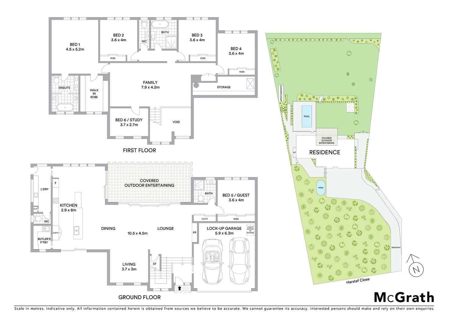 Floorplan of Homely house listing, 10 Harstaf Close, Belrose NSW 2085