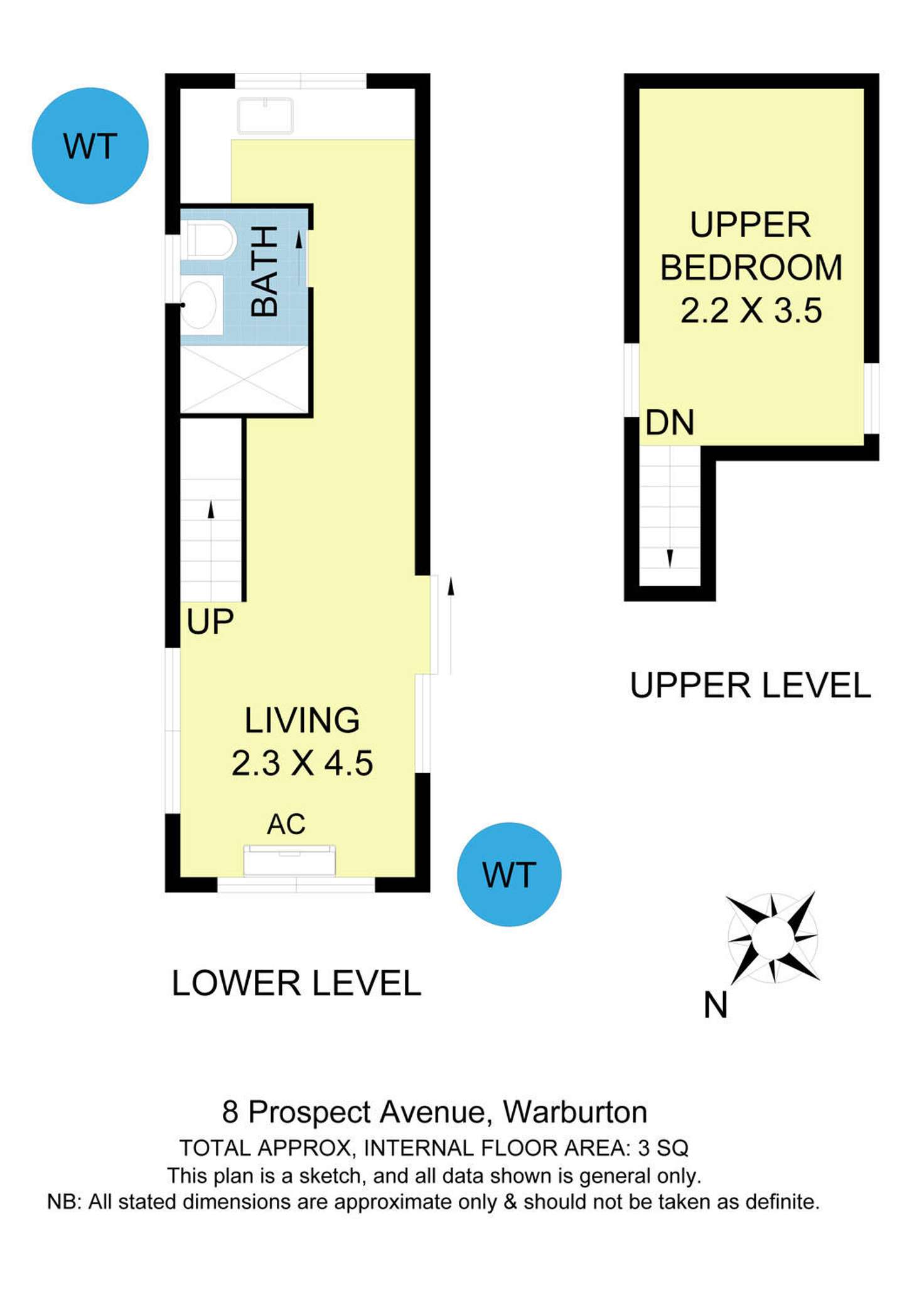 Floorplan of Homely house listing, 8 Prospect Avenue, Warburton VIC 3799