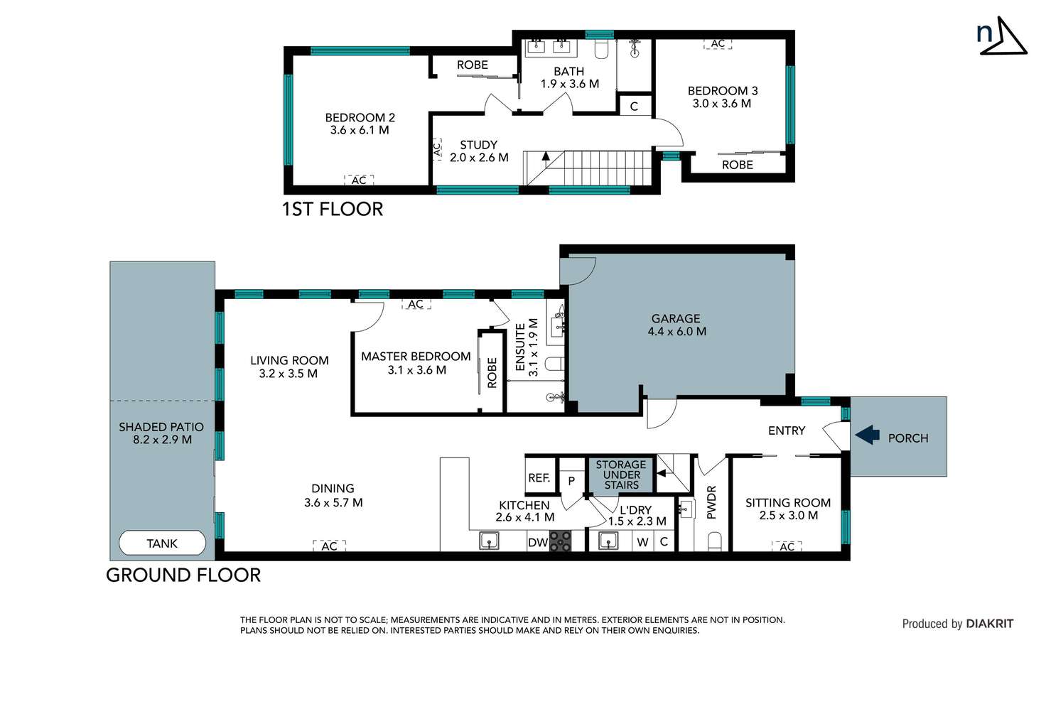Floorplan of Homely townhouse listing, 29 Chicago Street, Maribyrnong VIC 3032