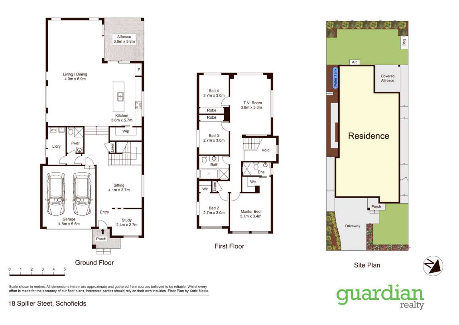 Floorplan of Homely house listing, 18 Spiller Street, Schofields NSW 2762