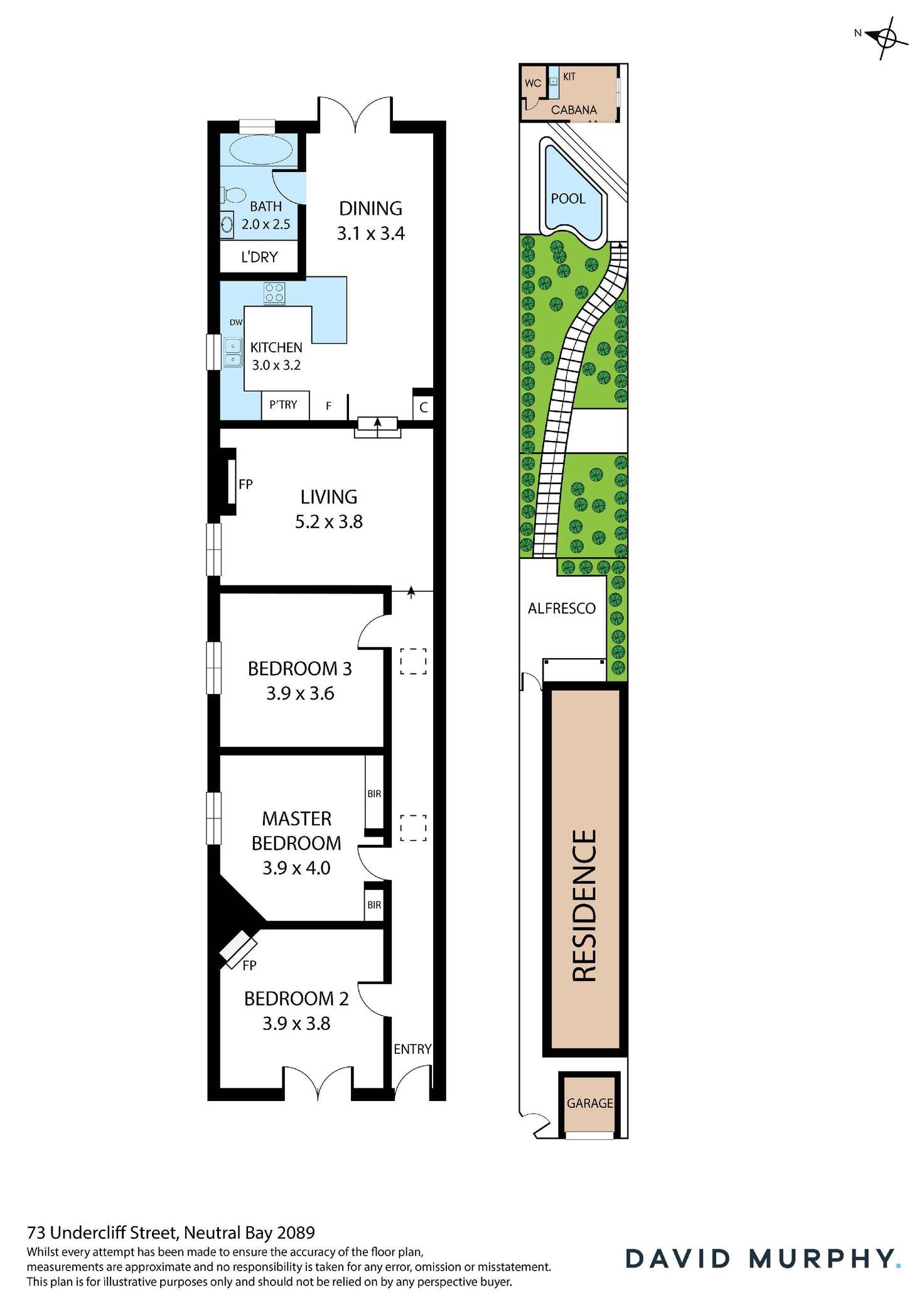 Floorplan of Homely house listing, 73 Undercliff Street, Neutral Bay NSW 2089