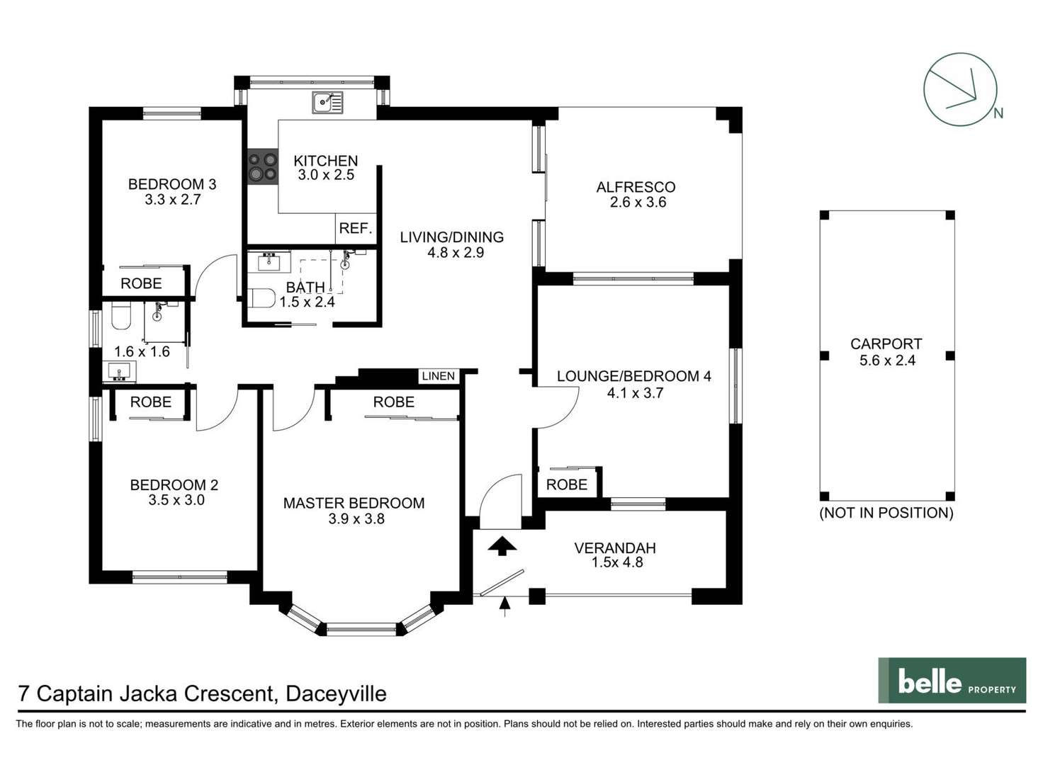 Floorplan of Homely house listing, 7 Captain Jacka Crescent, Daceyville NSW 2032