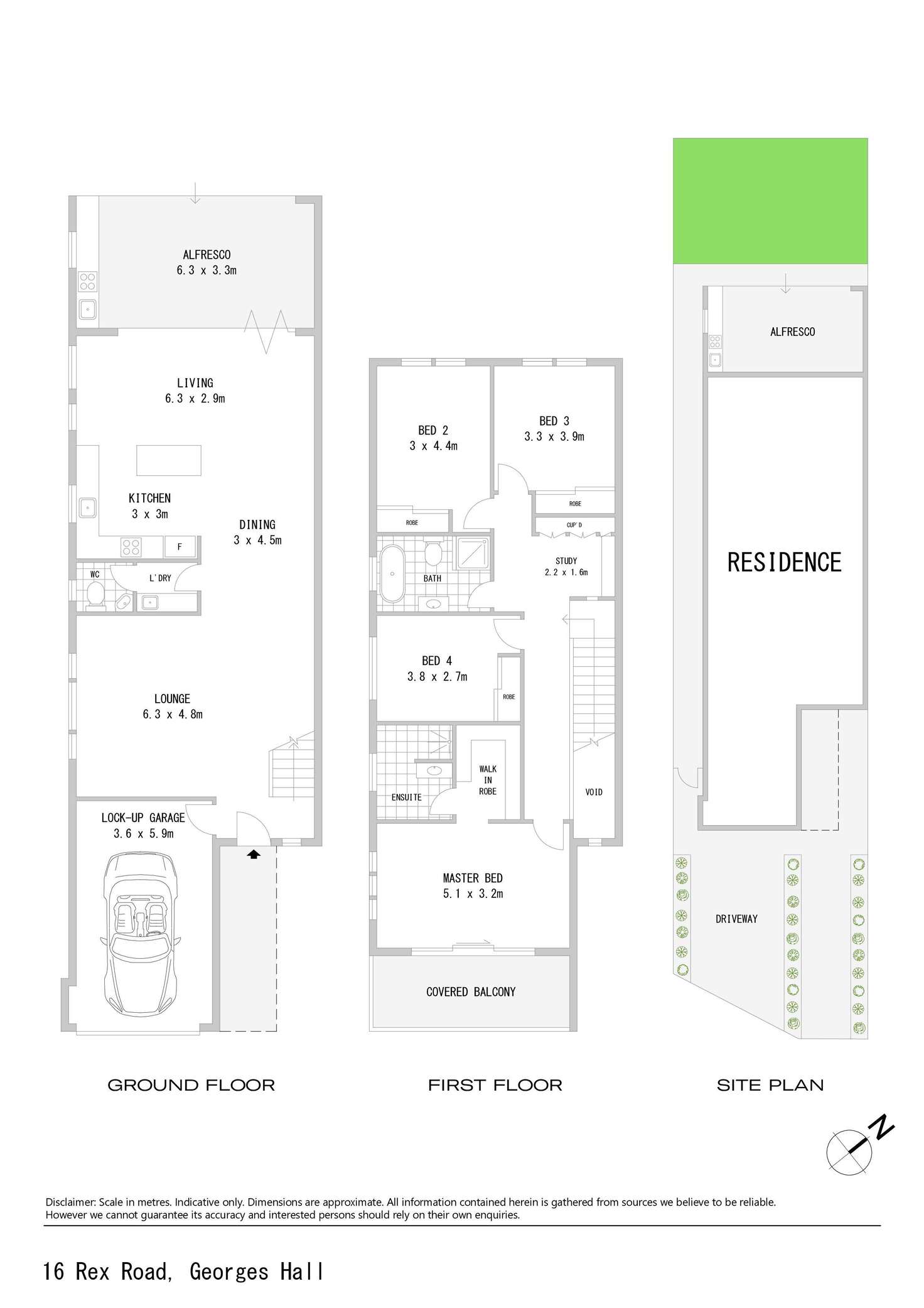 Floorplan of Homely house listing, 16 Rex Road, Georges Hall NSW 2198