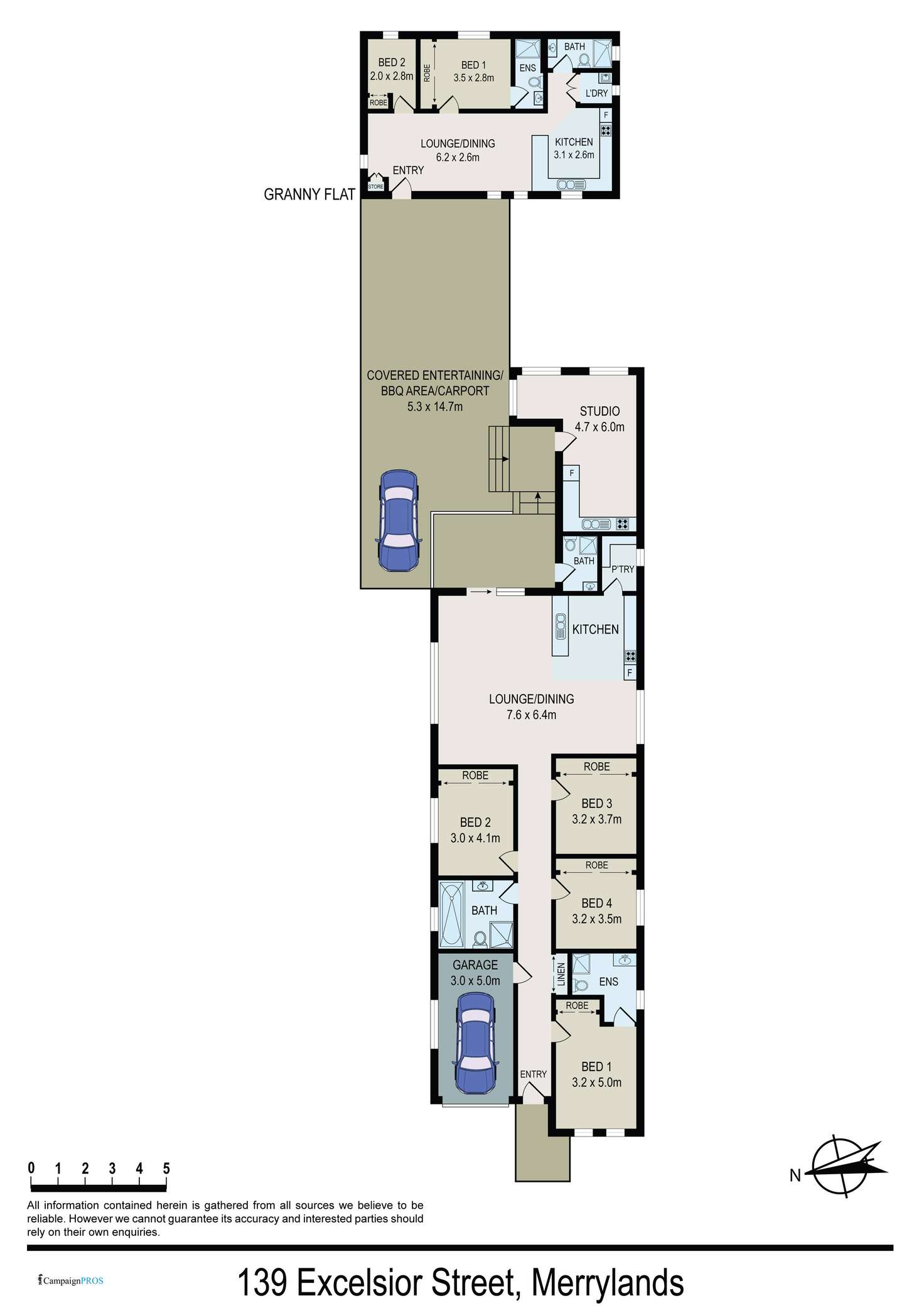 Floorplan of Homely house listing, 139 Excelsior Street, Merrylands NSW 2160