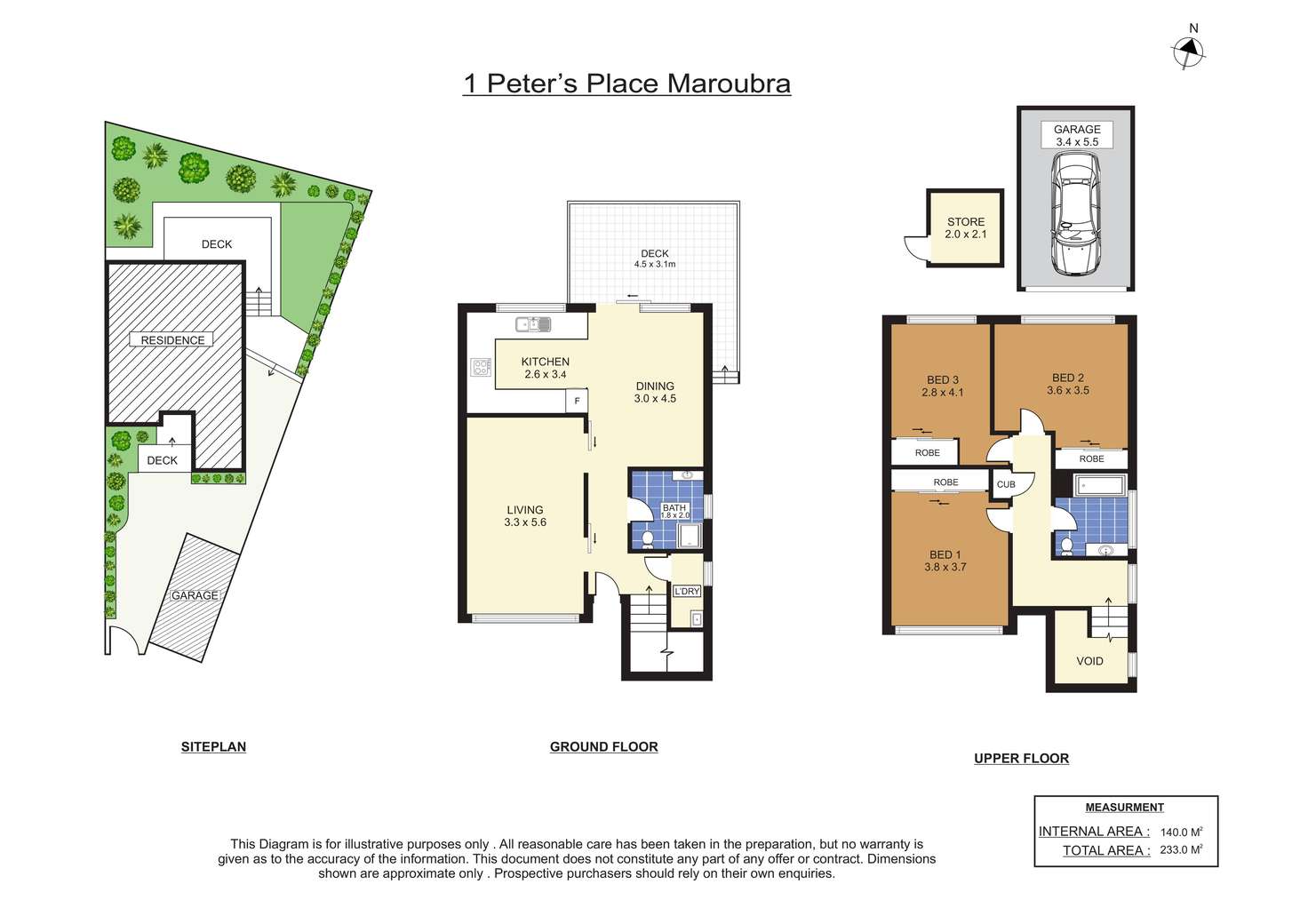 Floorplan of Homely house listing, 1 Peters Place, Maroubra NSW 2035