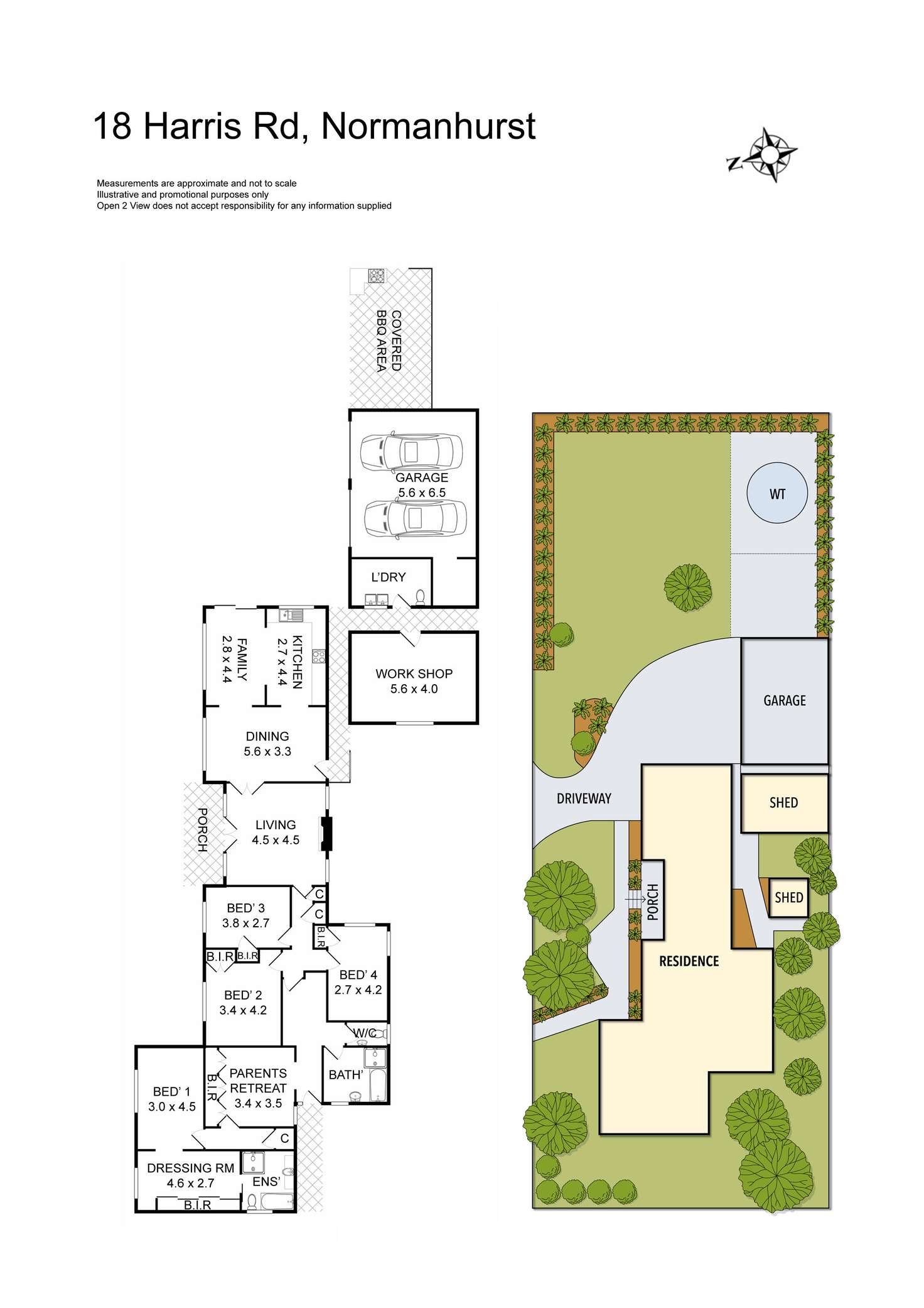 Floorplan of Homely house listing, 18 Harris Road, Normanhurst NSW 2076