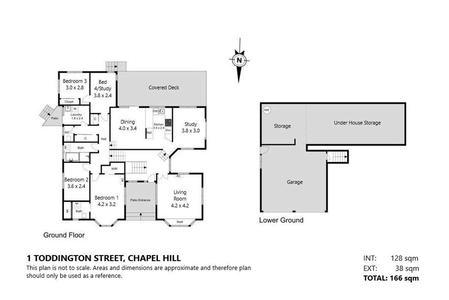 Floorplan of Homely house listing, 1 Toddington Street, Chapel Hill QLD 4069