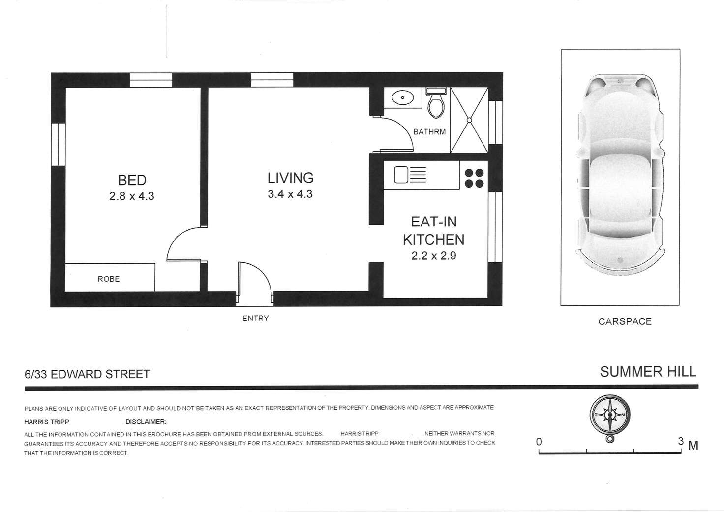 Floorplan of Homely apartment listing, 6/33 Edward Street, Summer Hill NSW 2130