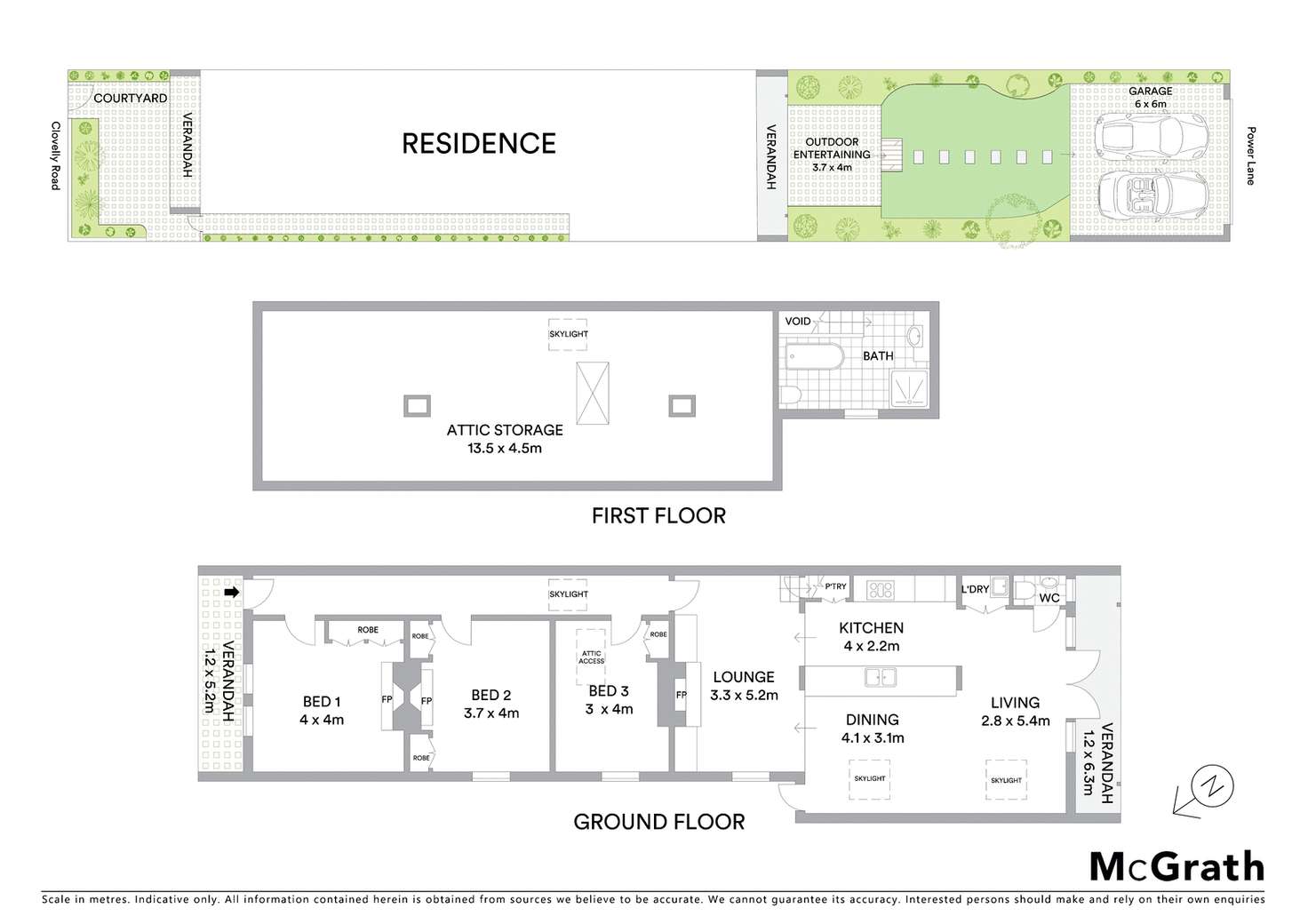 Floorplan of Homely house listing, 44 Clovelly Road, Randwick NSW 2031