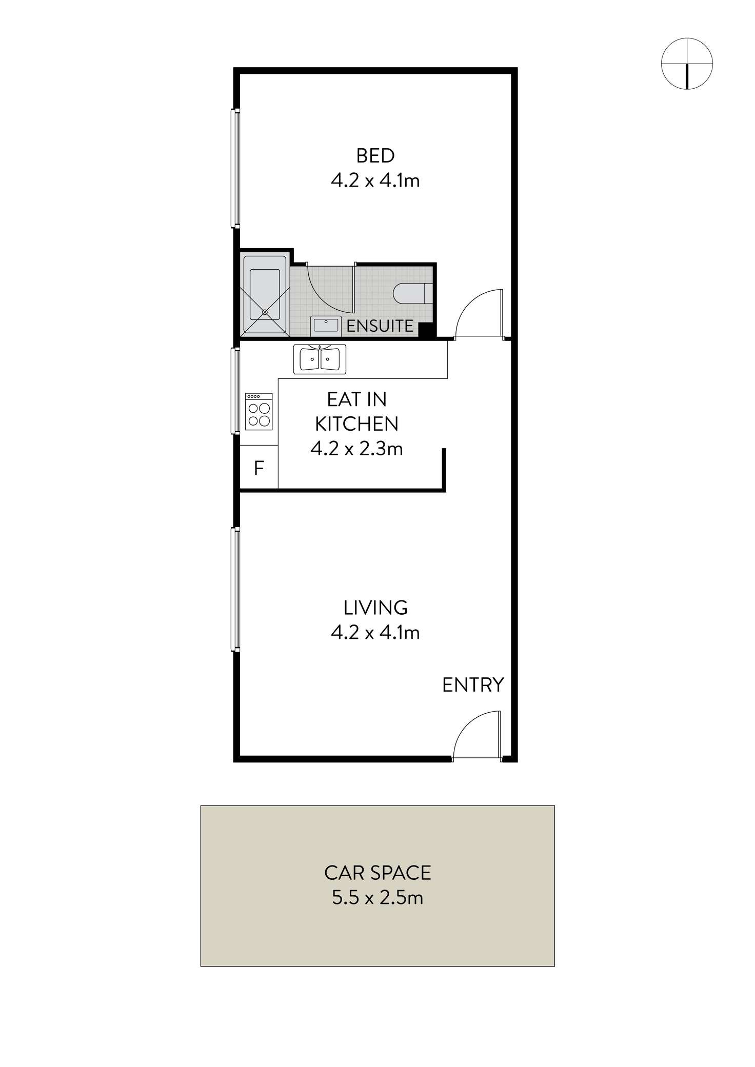 Floorplan of Homely apartment listing, 5/139a Smith Street, Summer Hill NSW 2130