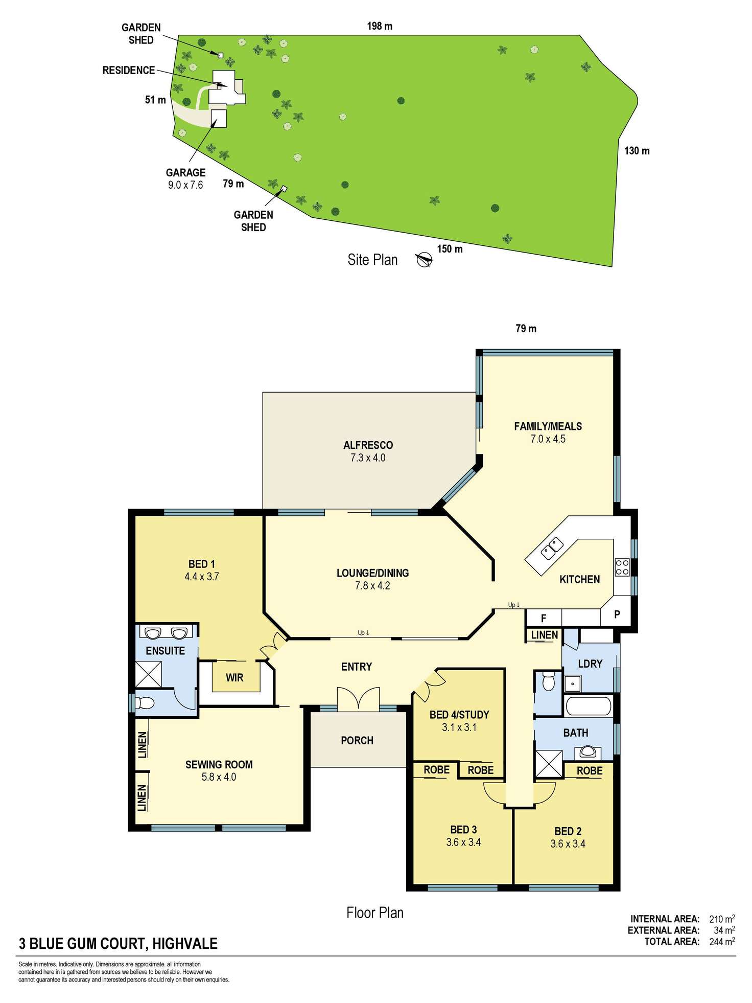 Floorplan of Homely house listing, 3 Blue Gum Court, Highvale QLD 4520