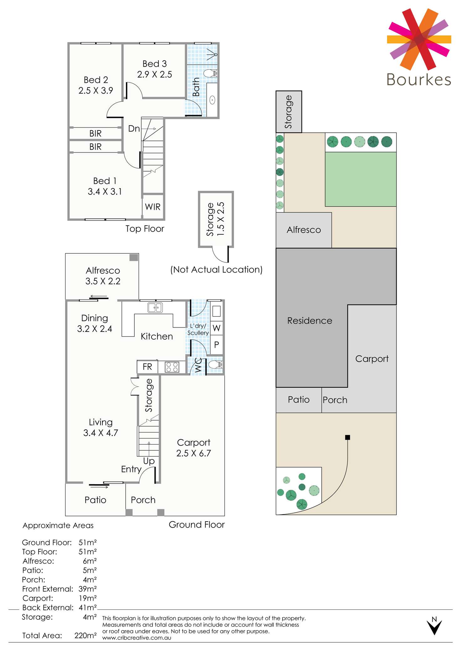 Floorplan of Homely townhouse listing, 73b Comer Street, Como WA 6152