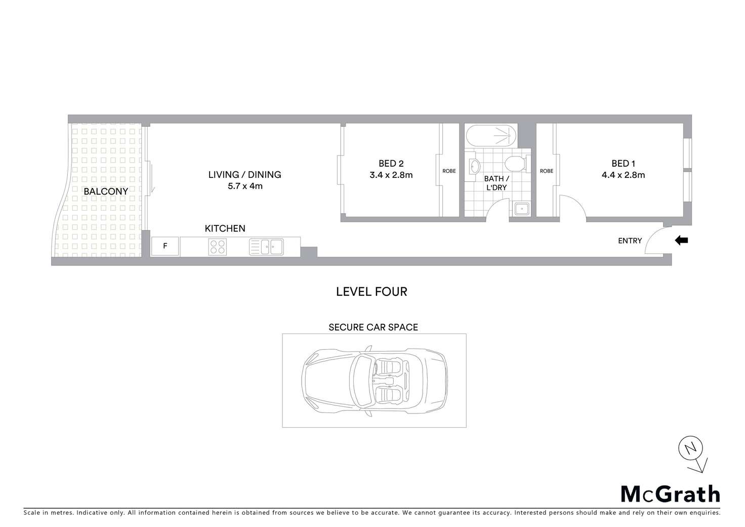 Floorplan of Homely apartment listing, 515/18 Coral Street, The Entrance NSW 2261