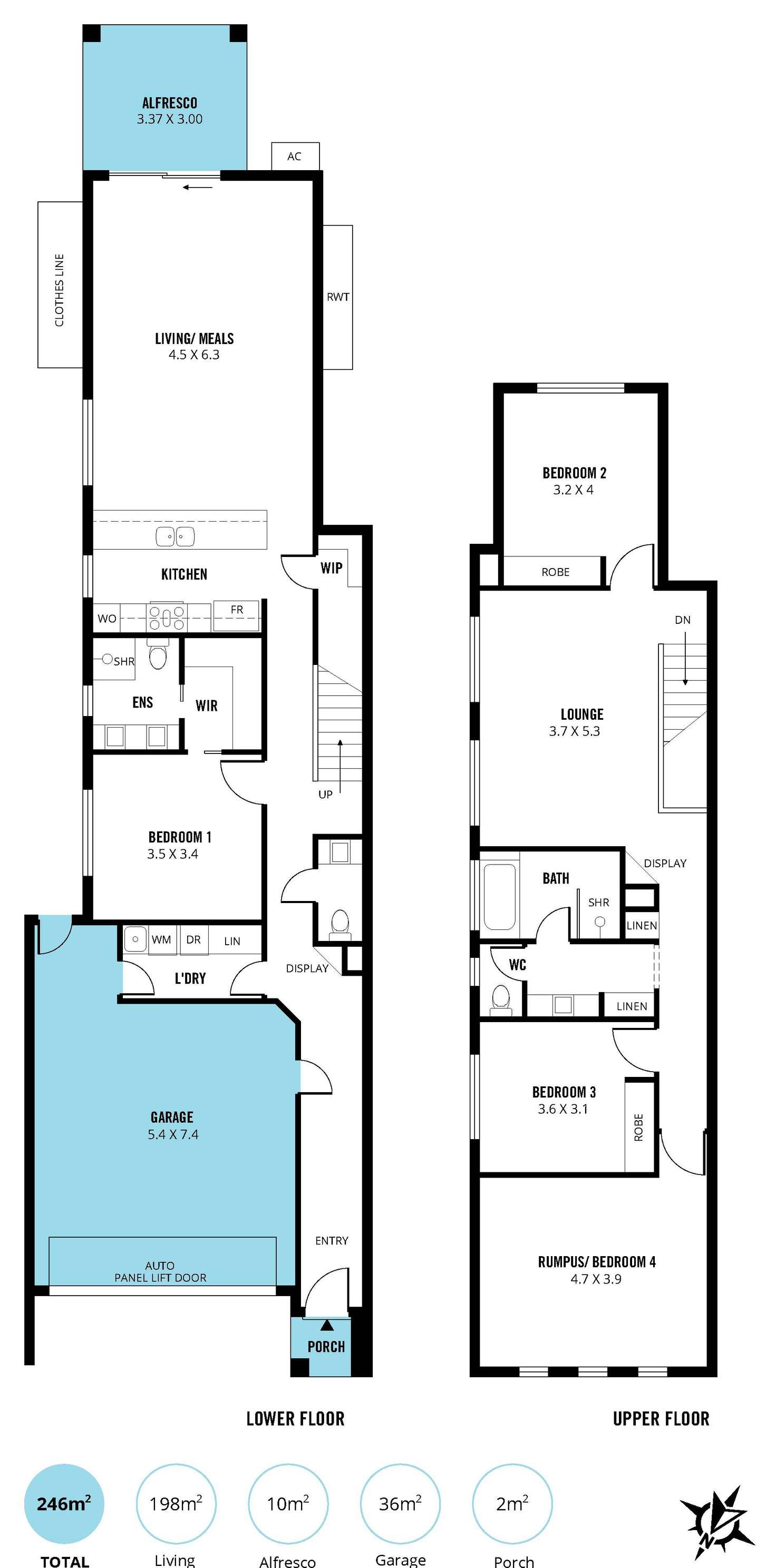 Floorplan of Homely house listing, 48 James Street, Plympton SA 5038
