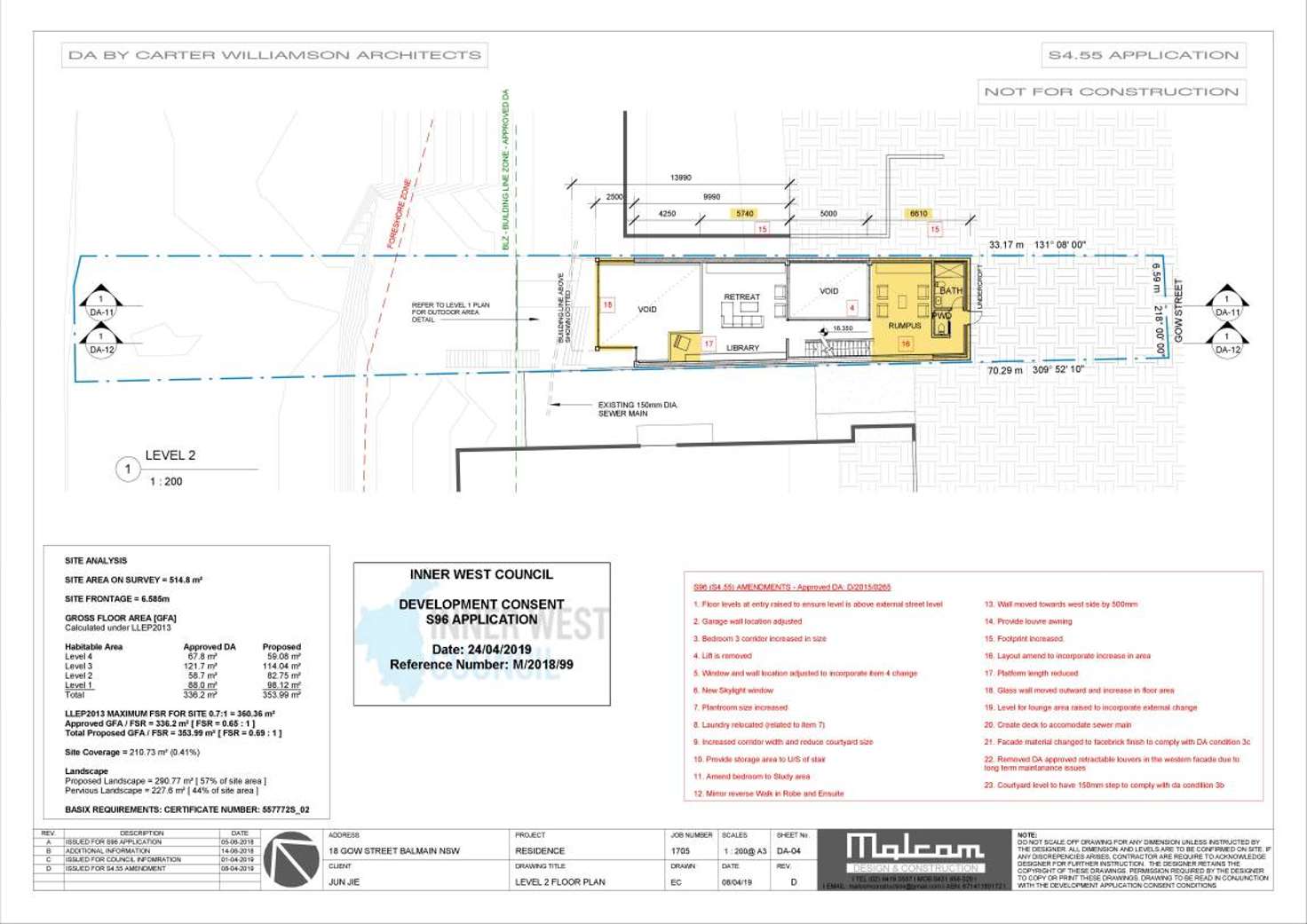 Floorplan of Homely house listing, 18 Gow Street, Balmain NSW 2041