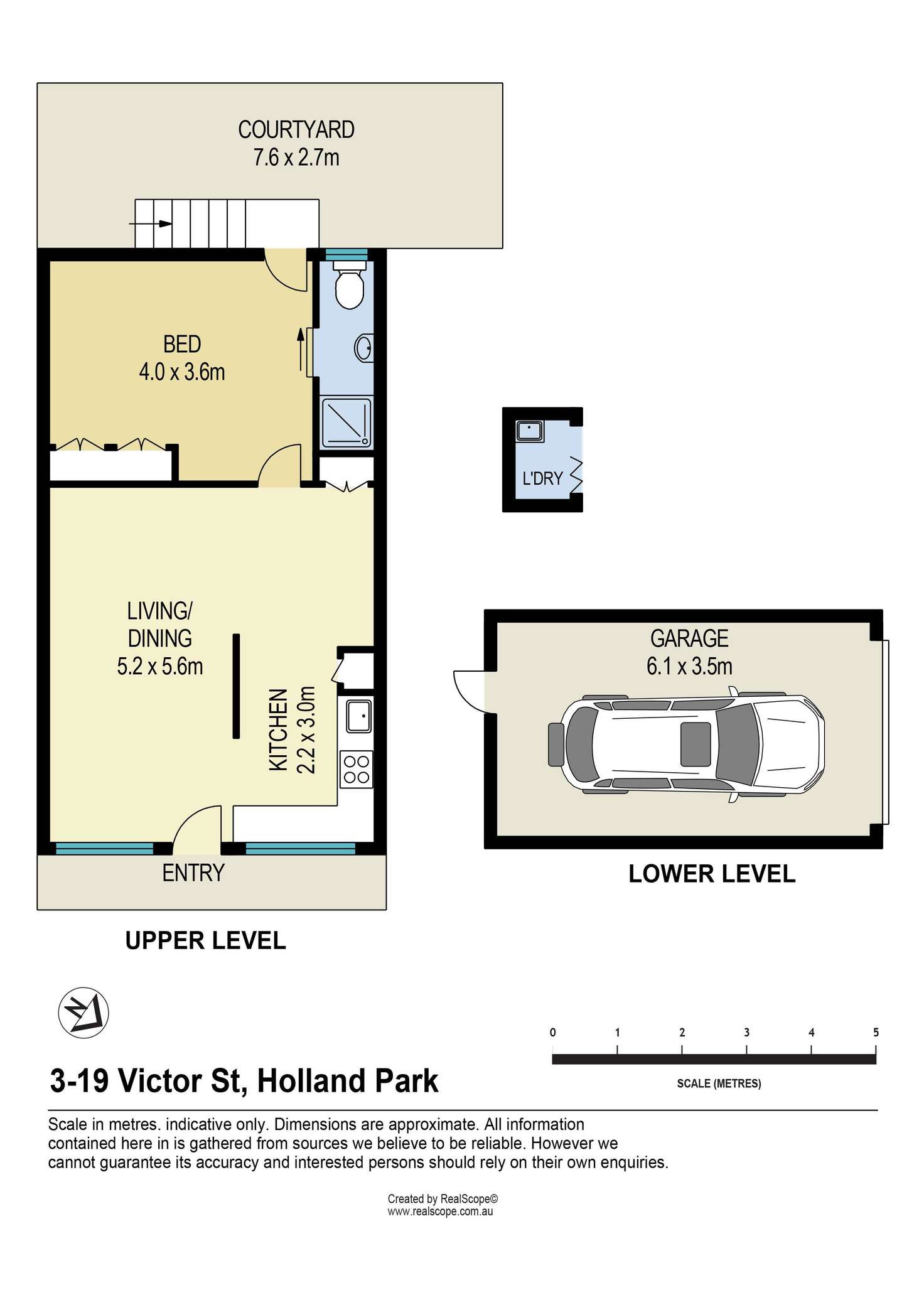 Floorplan of Homely unit listing, 3/19 Victor Street, Holland Park QLD 4121