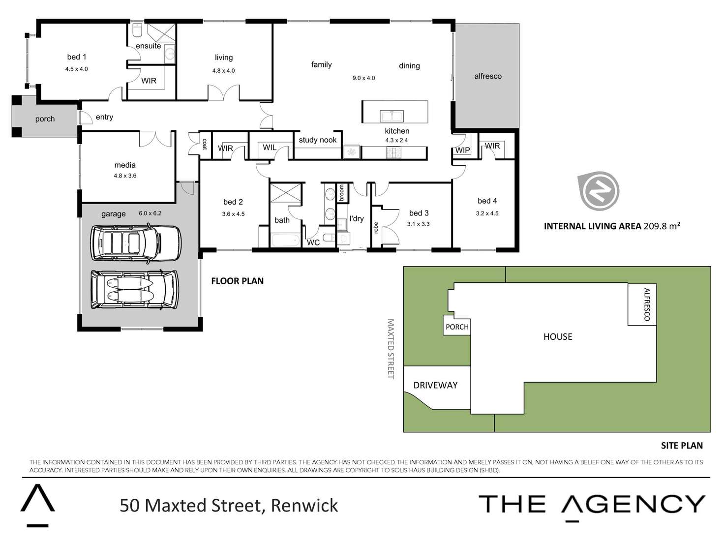 Floorplan of Homely house listing, 50 Maxted Street, Renwick NSW 2575