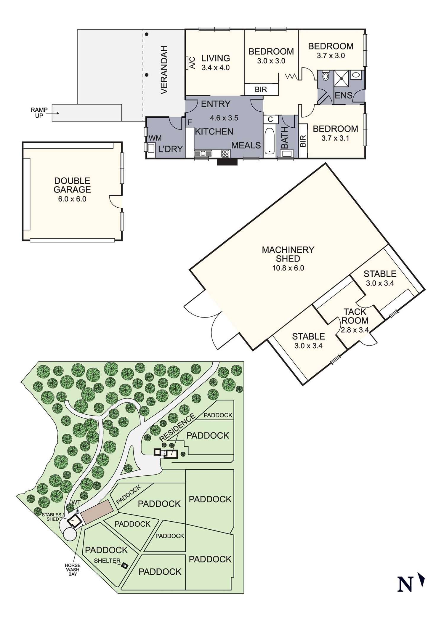 Floorplan of Homely house listing, 73 Dering Street, Diamond Creek VIC 3089