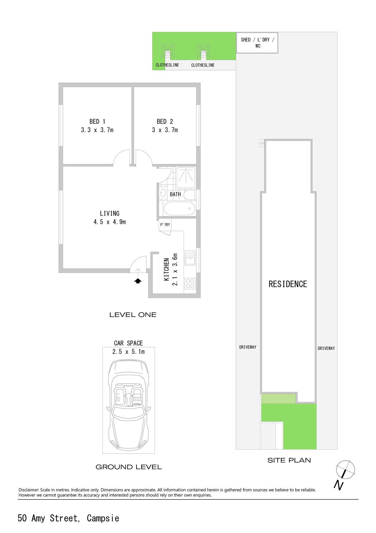 Floorplan of Homely house listing, 1-6/50 Amy Street, Campsie NSW 2194