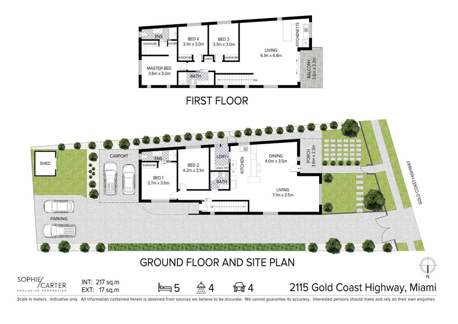 Floorplan of Homely house listing, 2115 Gold Coast Highway, Miami QLD 4220