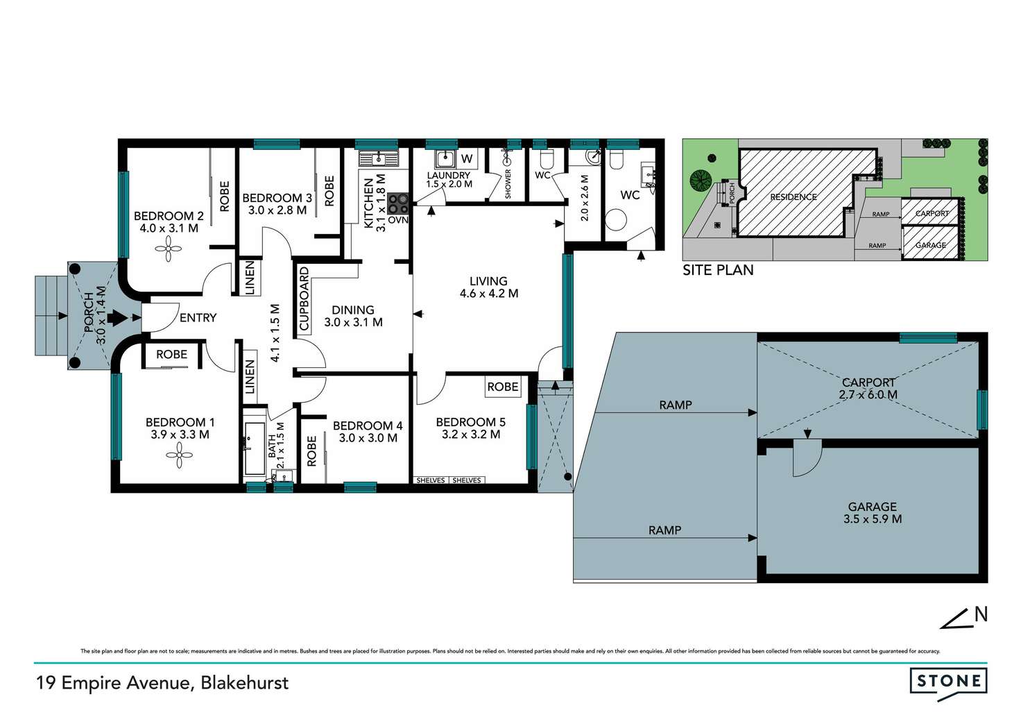 Floorplan of Homely house listing, 19 Empire Avenue, Blakehurst NSW 2221